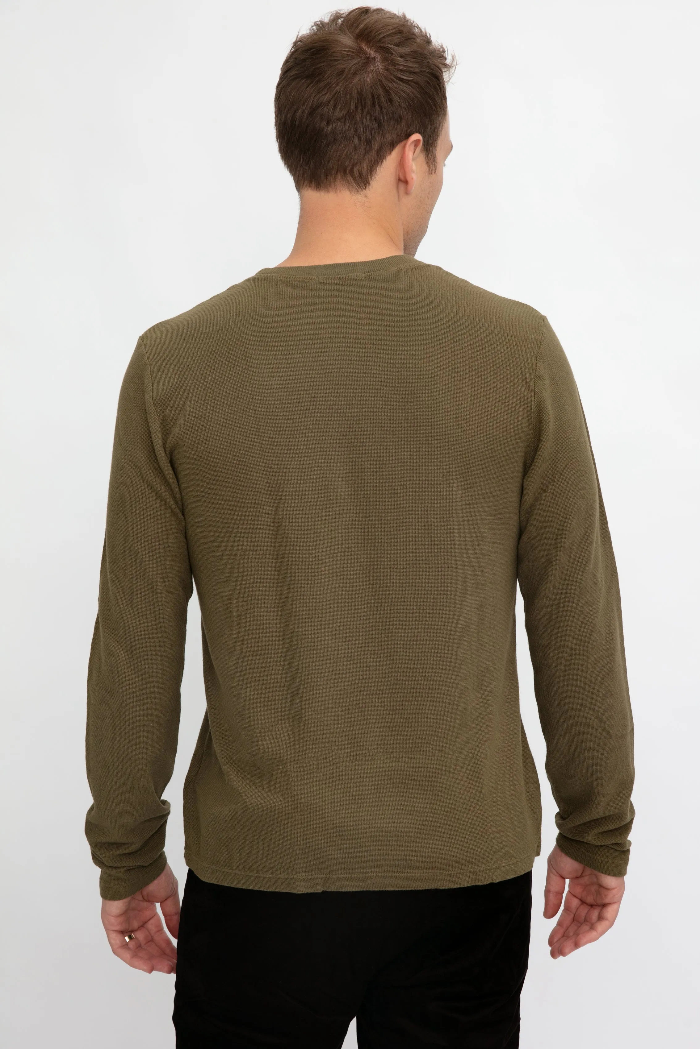 Hendrix Crewneck Shirt in Olive