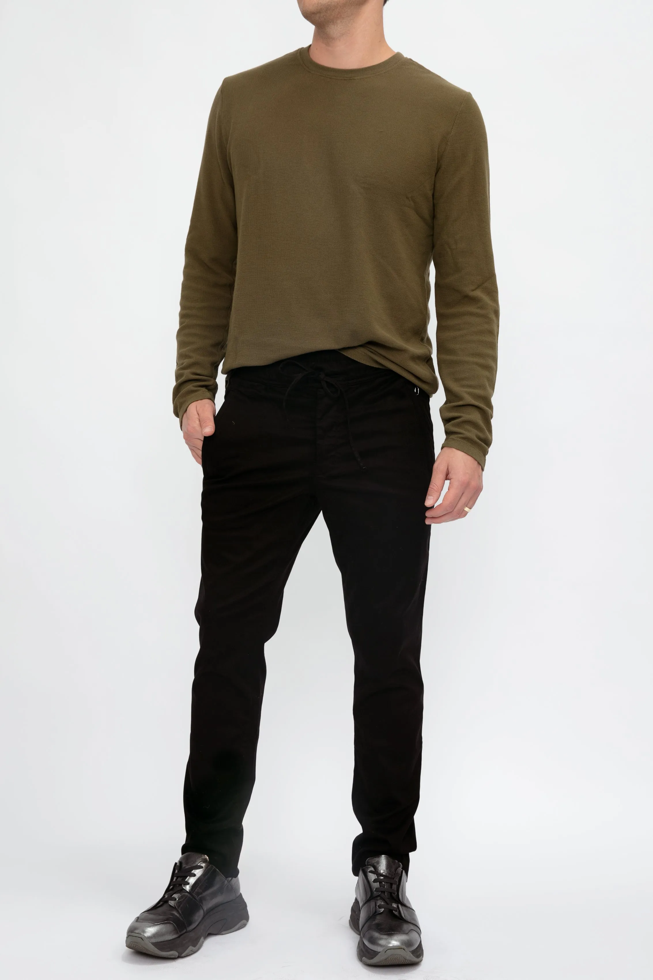 Hendrix Crewneck Shirt in Olive