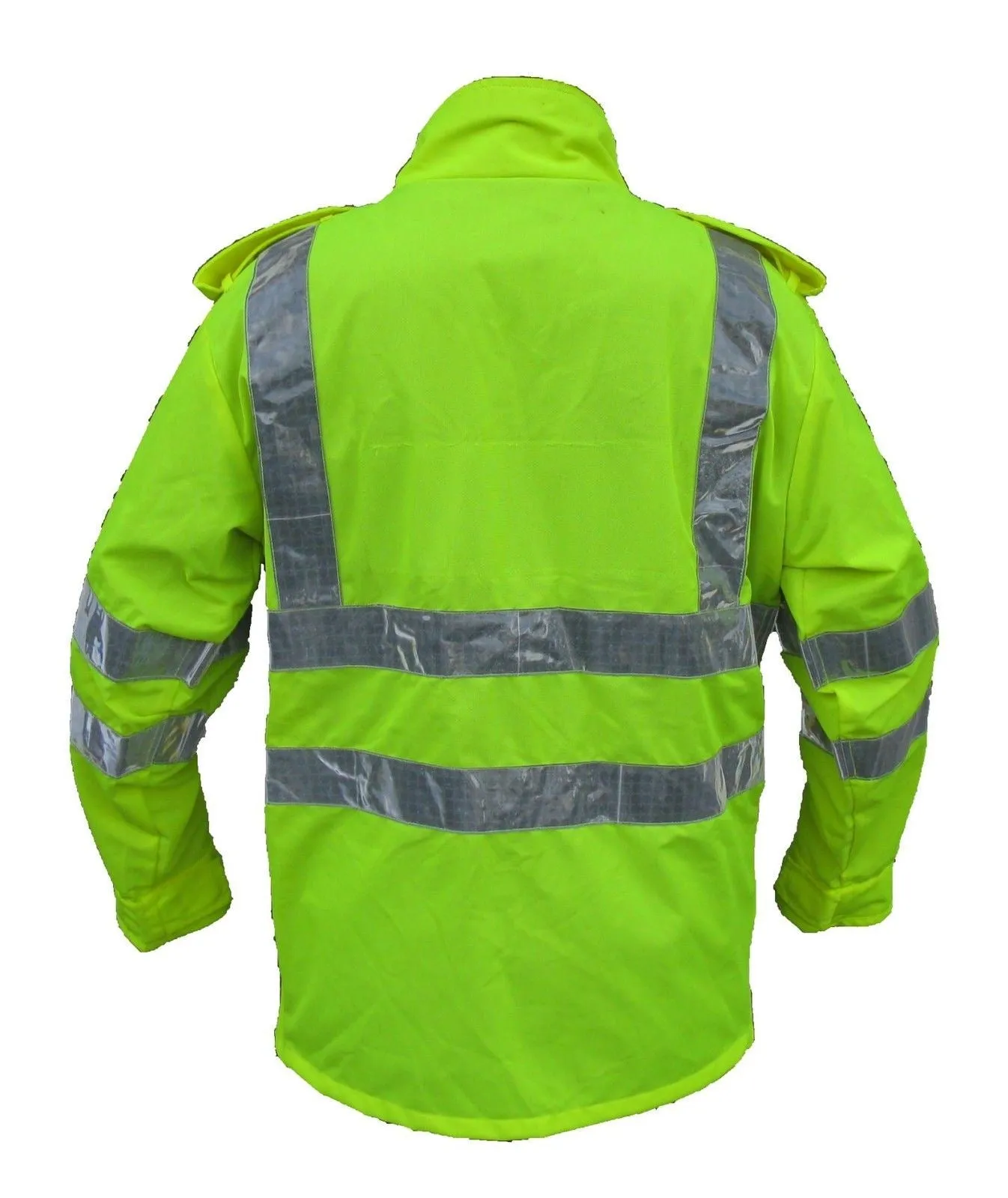 Hi Viz Vis Lightweight Reflective Traffic Overcoat Walking Recovery LW03AN