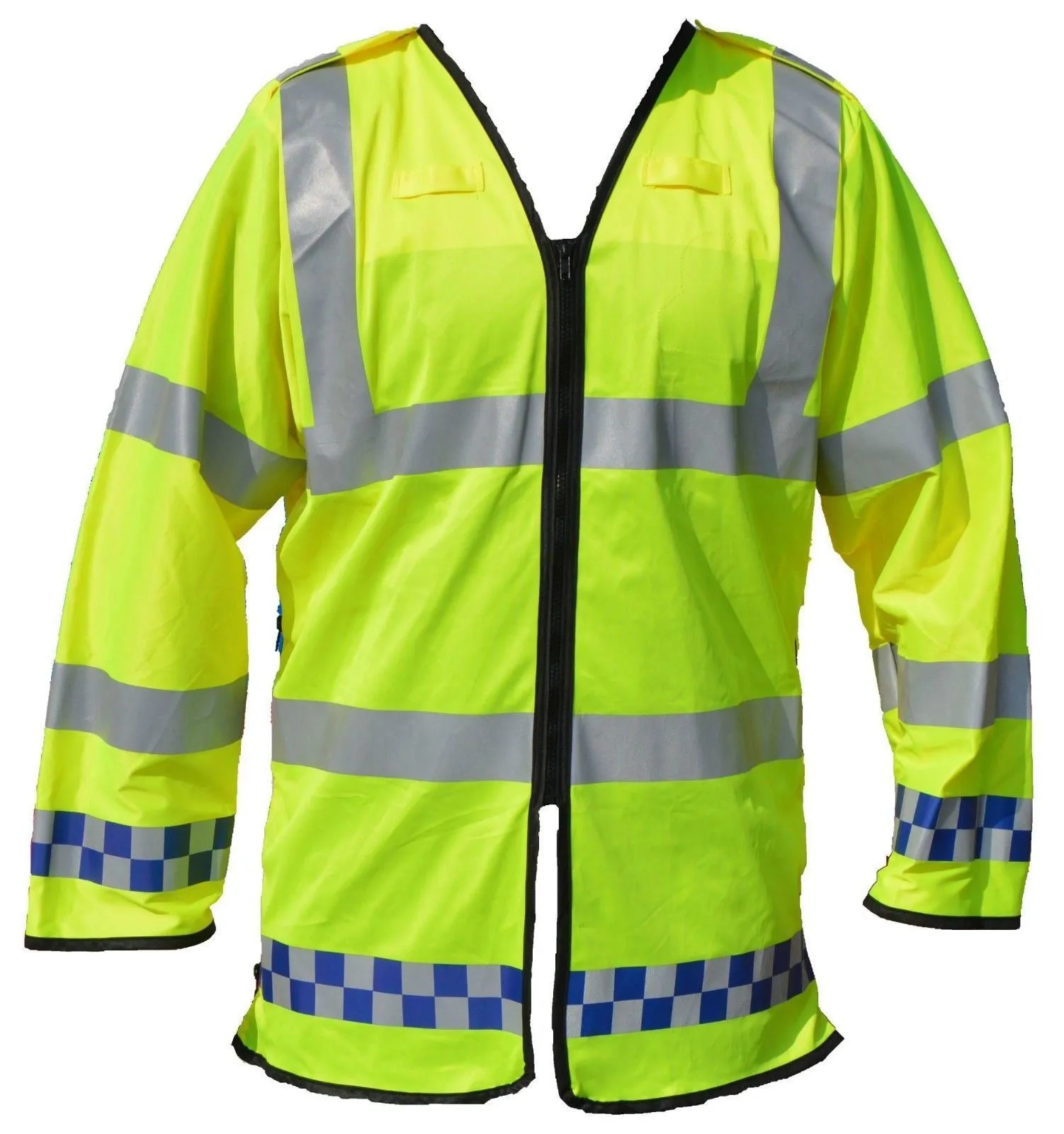 Hi Viz Vis Lightweight Reflective Traffic Overcoat Walking Recovery LW04B