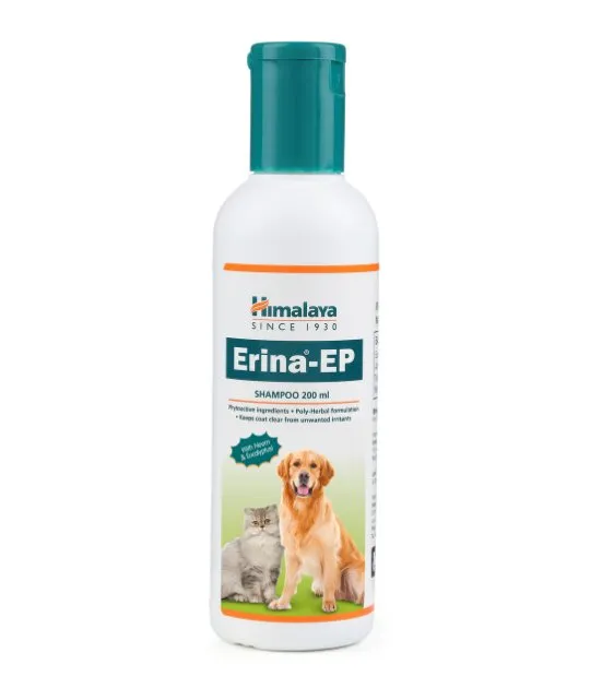 Himalaya Erina EP Shampoo For Dogs & Cats (Flea & Tick Control)