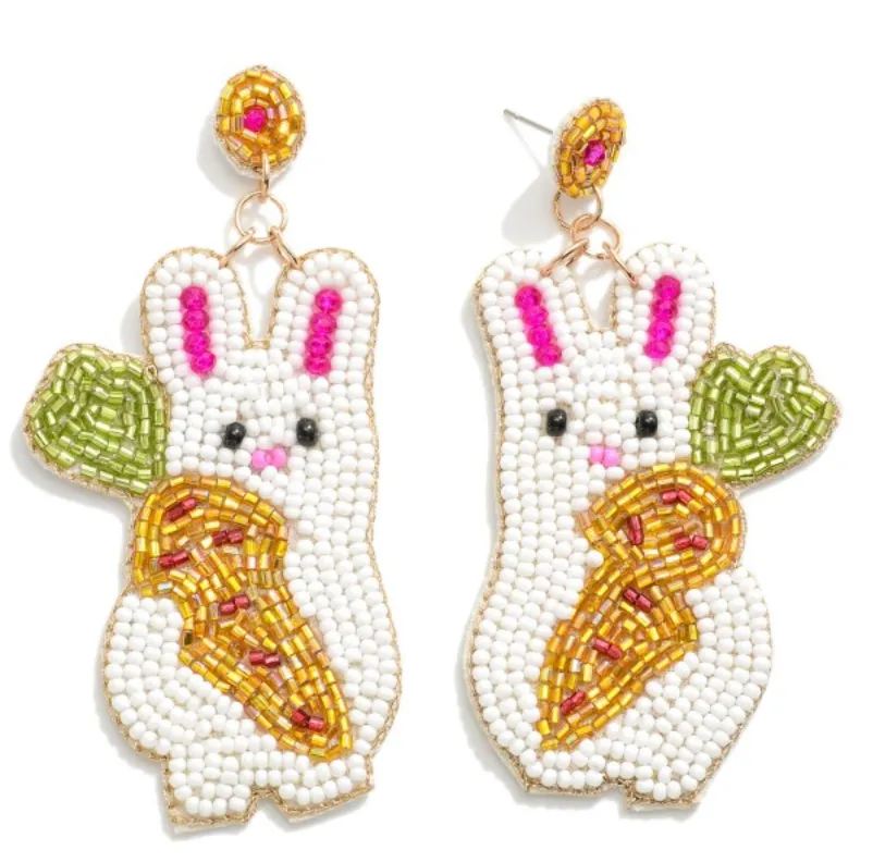 Hungry Bunny Drop Earrings