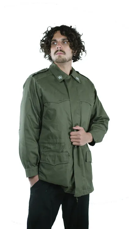 Italian Army Green Coat – Field Parka – unissued