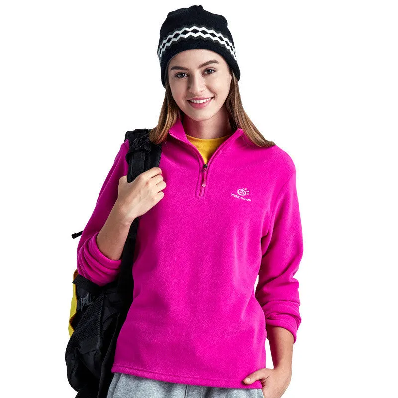 Jacket Liner Pullover Fleece Outdoor Women's Clothing