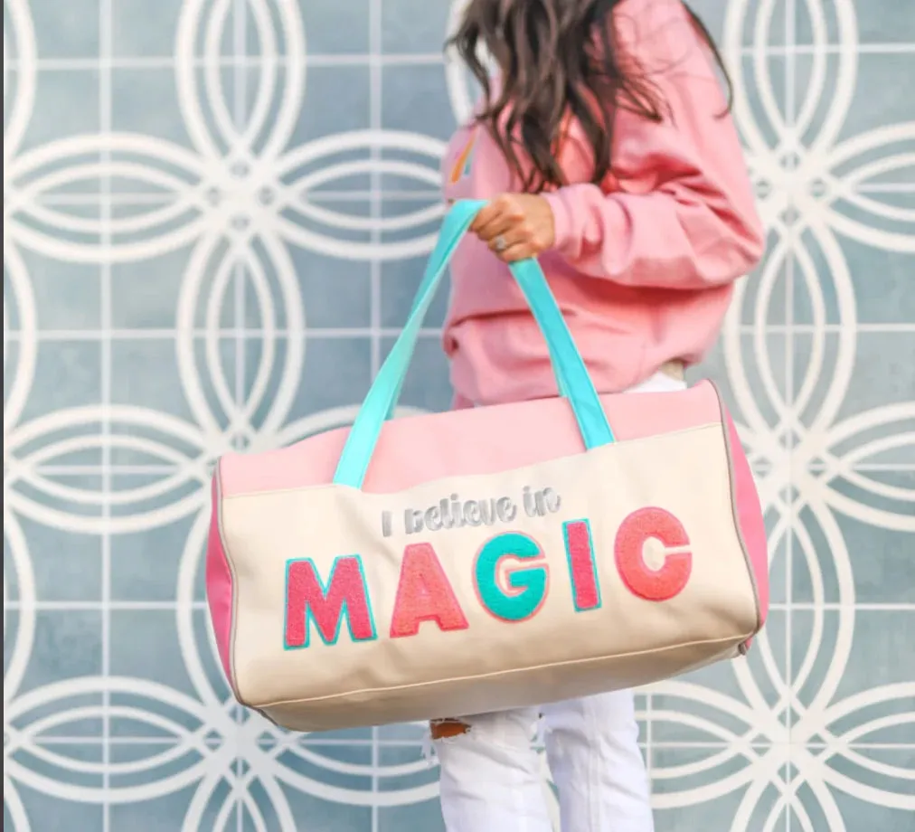 Jadelynn Brooke I Believe in Magic Duffle Bag