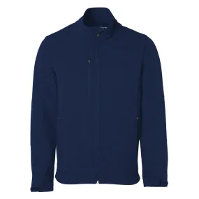 JONSSON SOFTSHELL JACKET COLOUR-NAVY SIZE-S