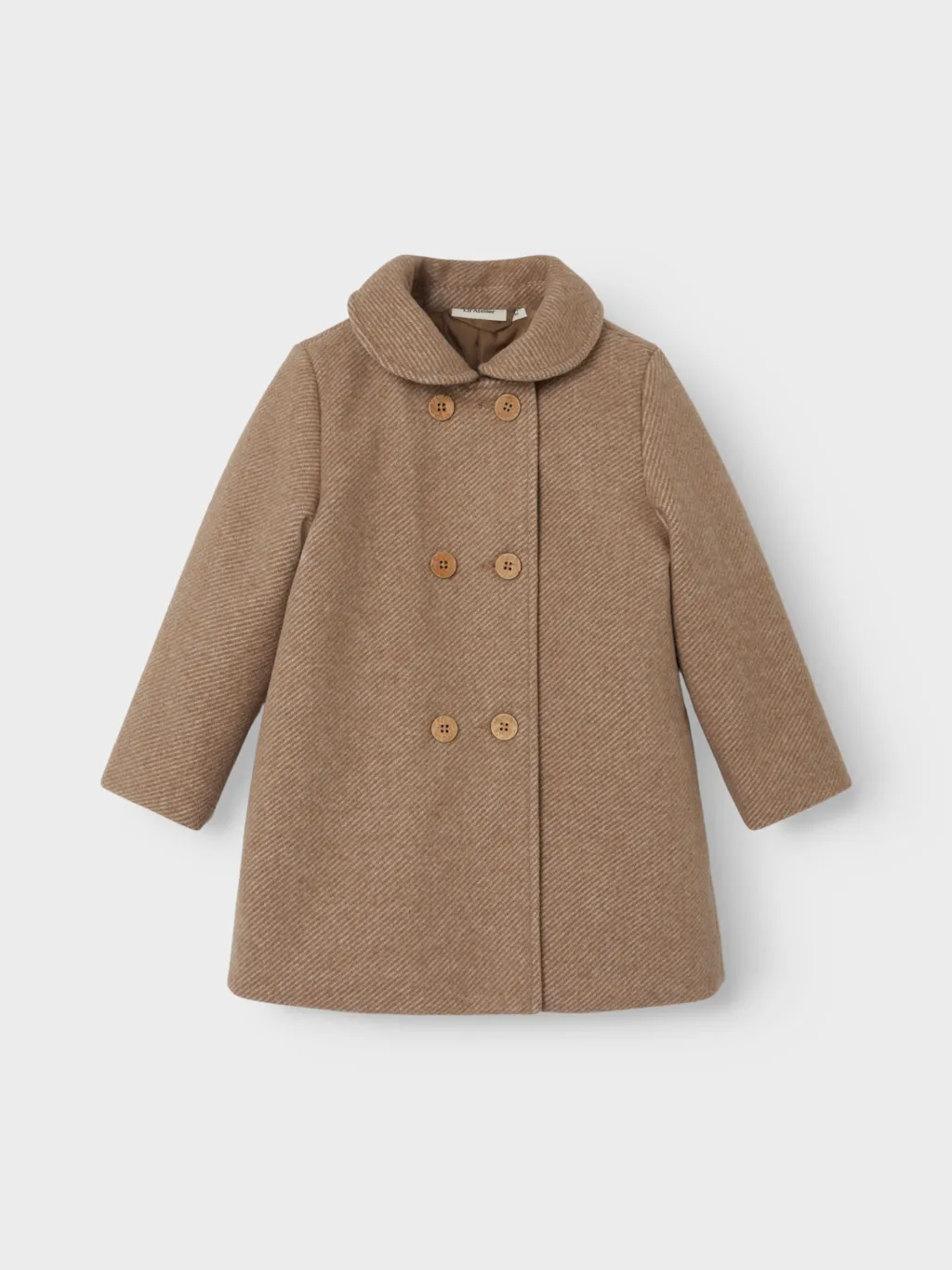 Lil' Atelier Mini NALINA LONG JACKET - Travertine Melange