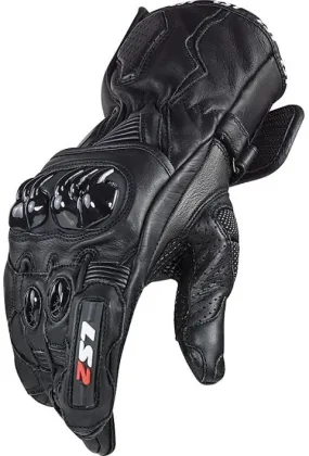 Ls2 Swift Racing Gloves Black