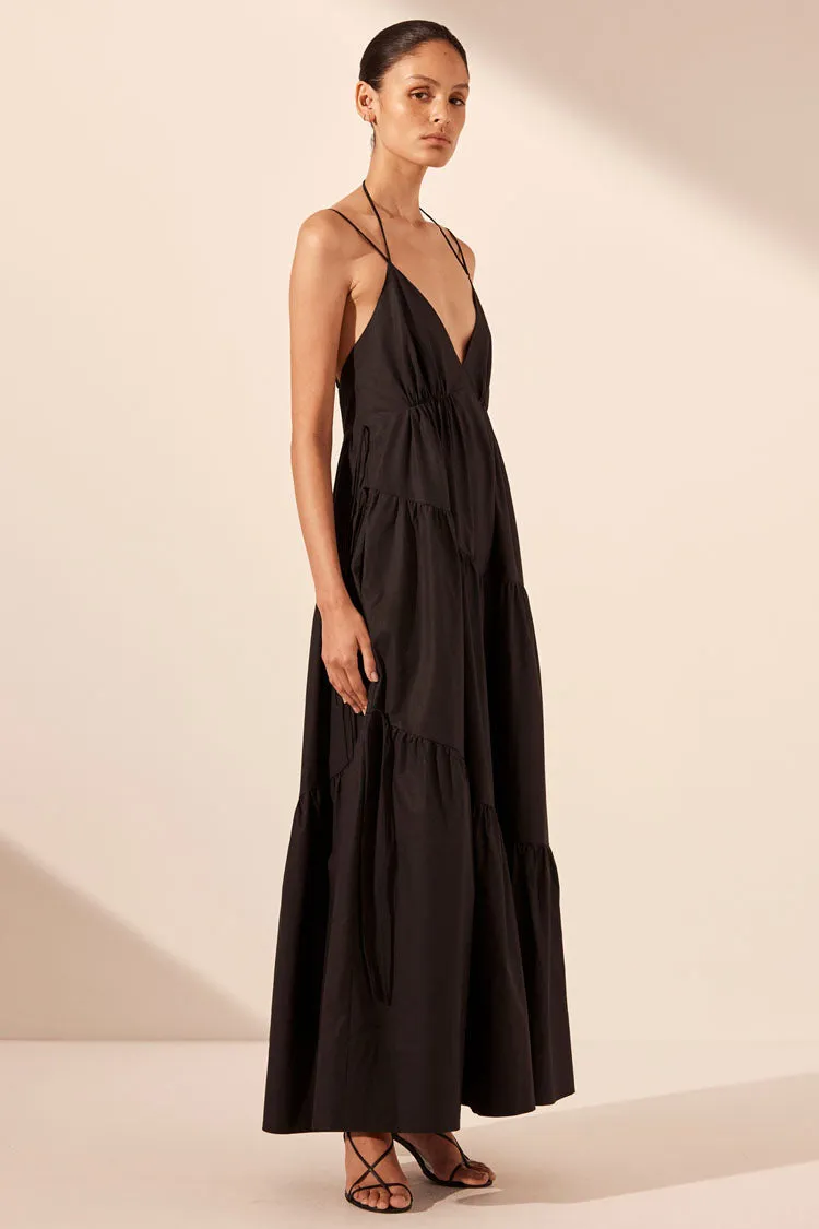 Maiori Tiered Maxi Dress