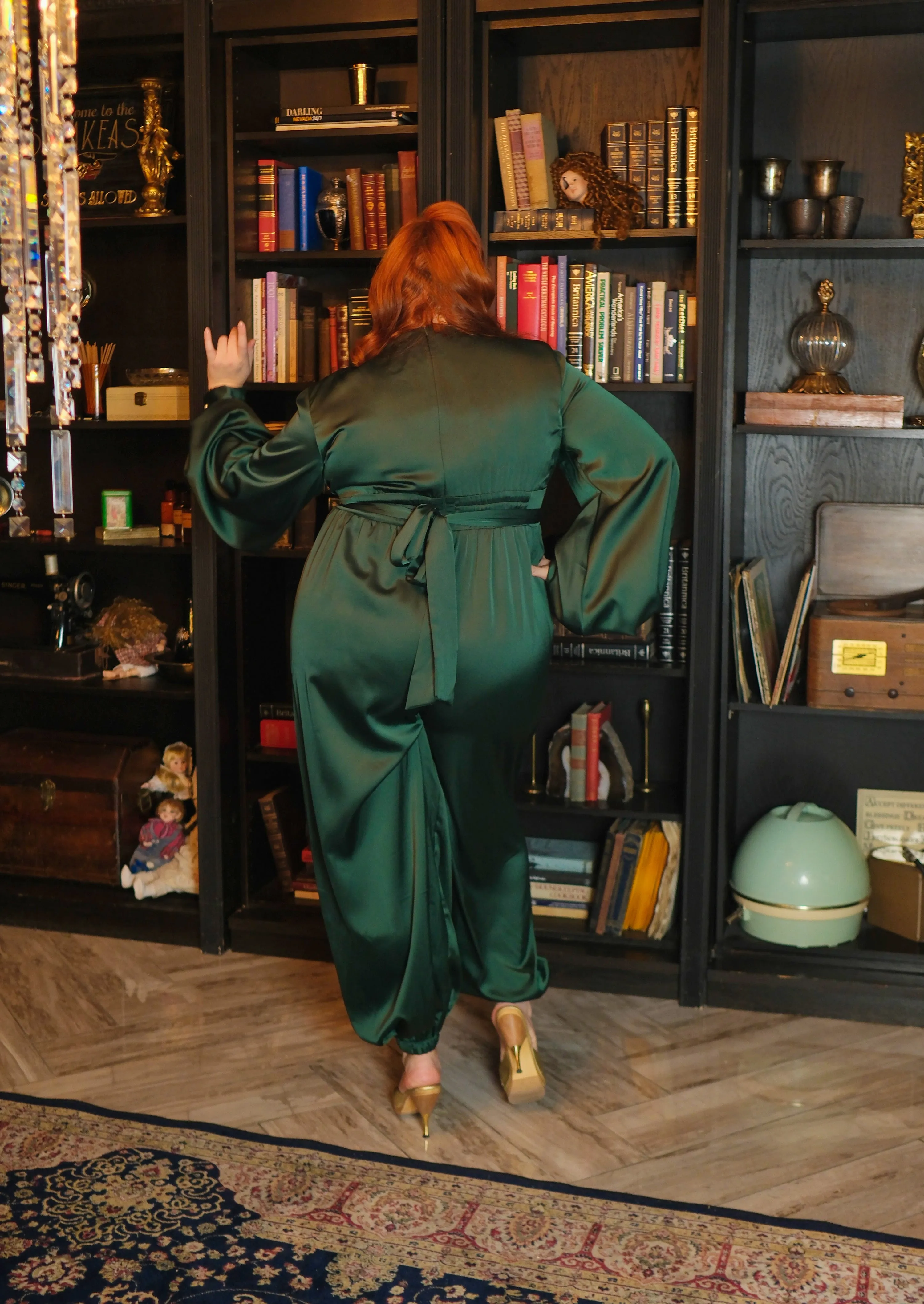 Margaux Jumpsuit (Forest Green)