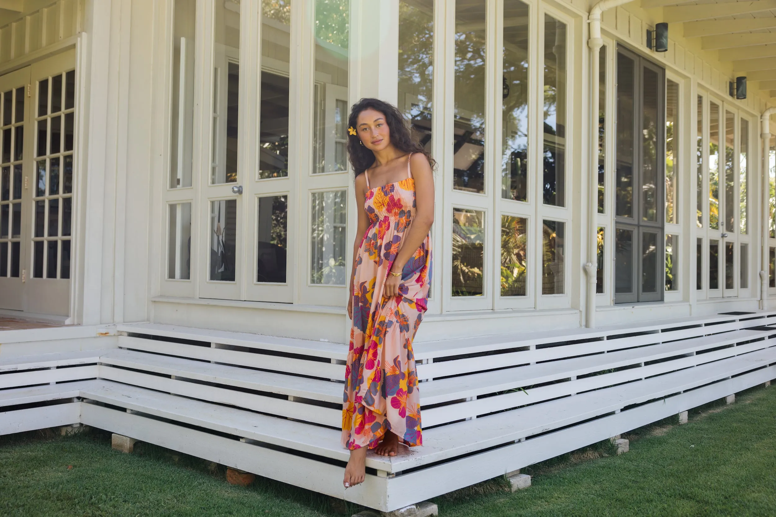 Mariko Dress in Ko'oloa'ula