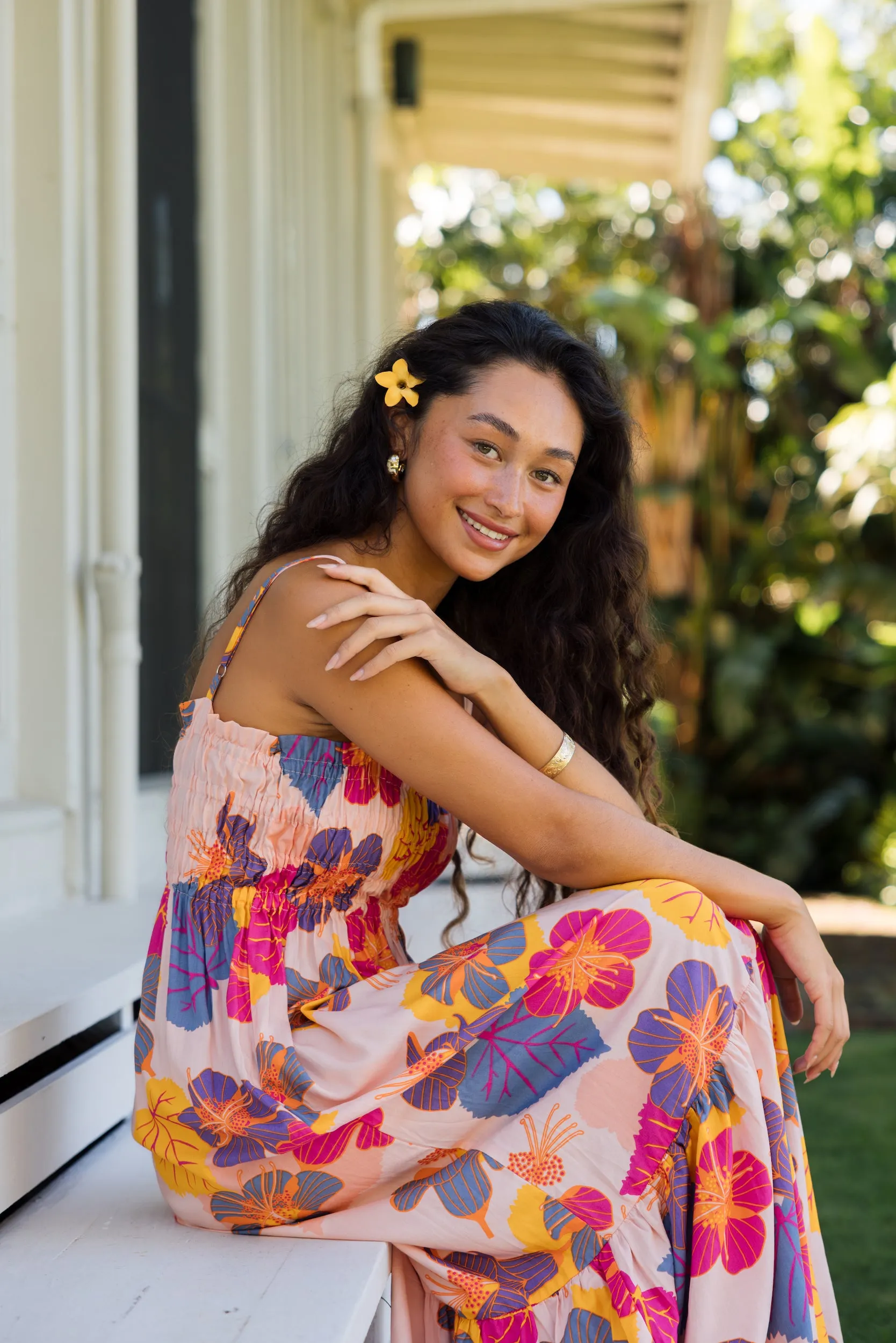 Mariko Dress in Ko'oloa'ula