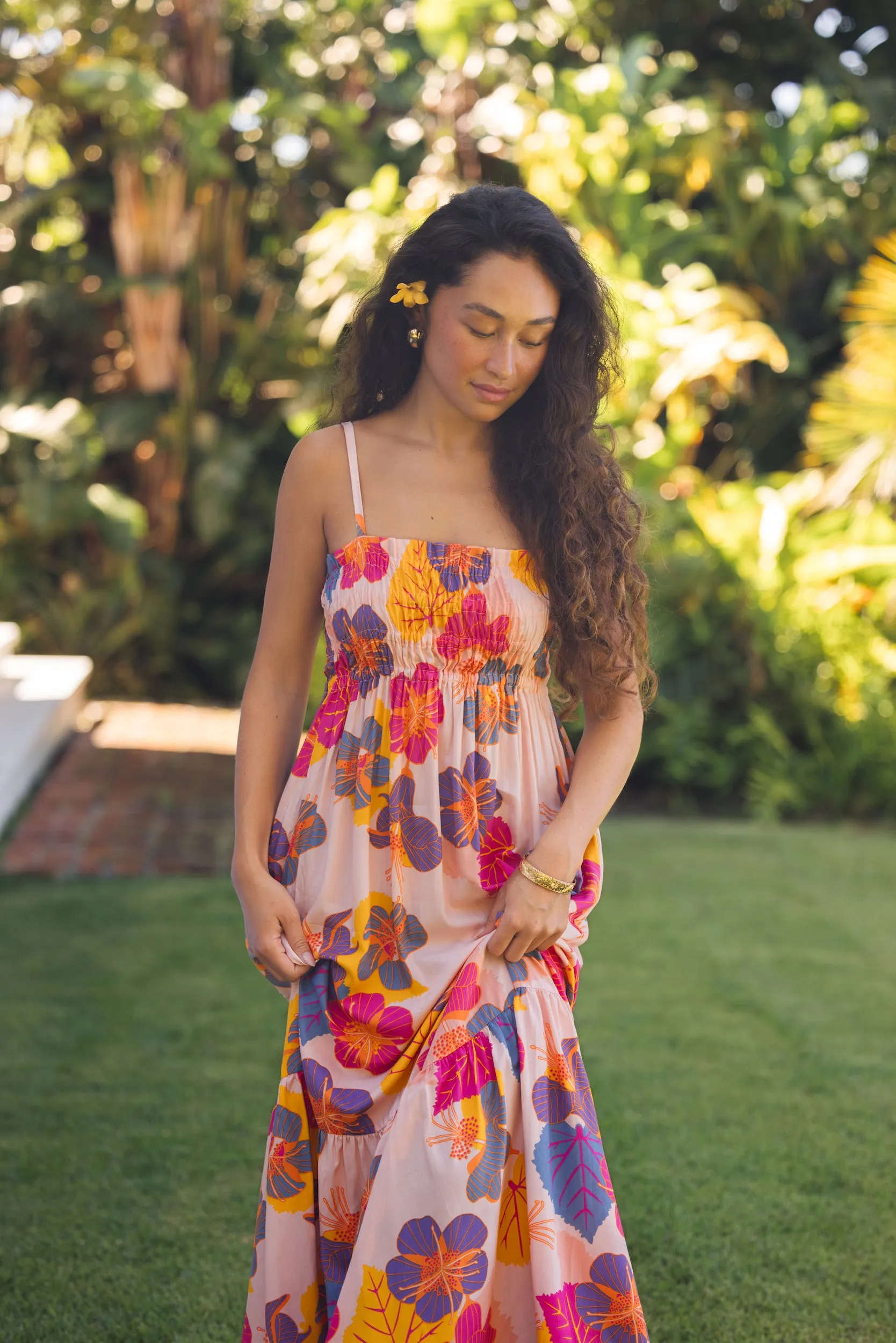 Mariko Dress in Ko'oloa'ula