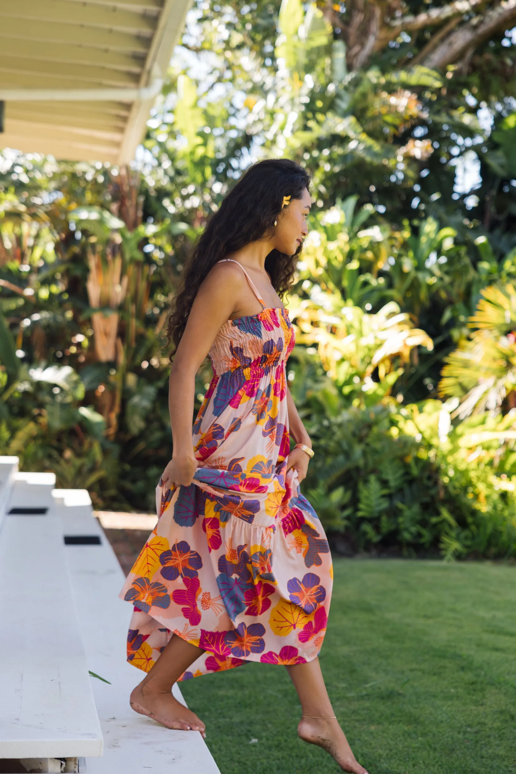 Mariko Dress in Ko'oloa'ula