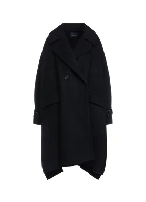 MELTON R-SIDE SLIT COAT