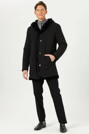 Men's Reversible Select Shearling Lamb Parka