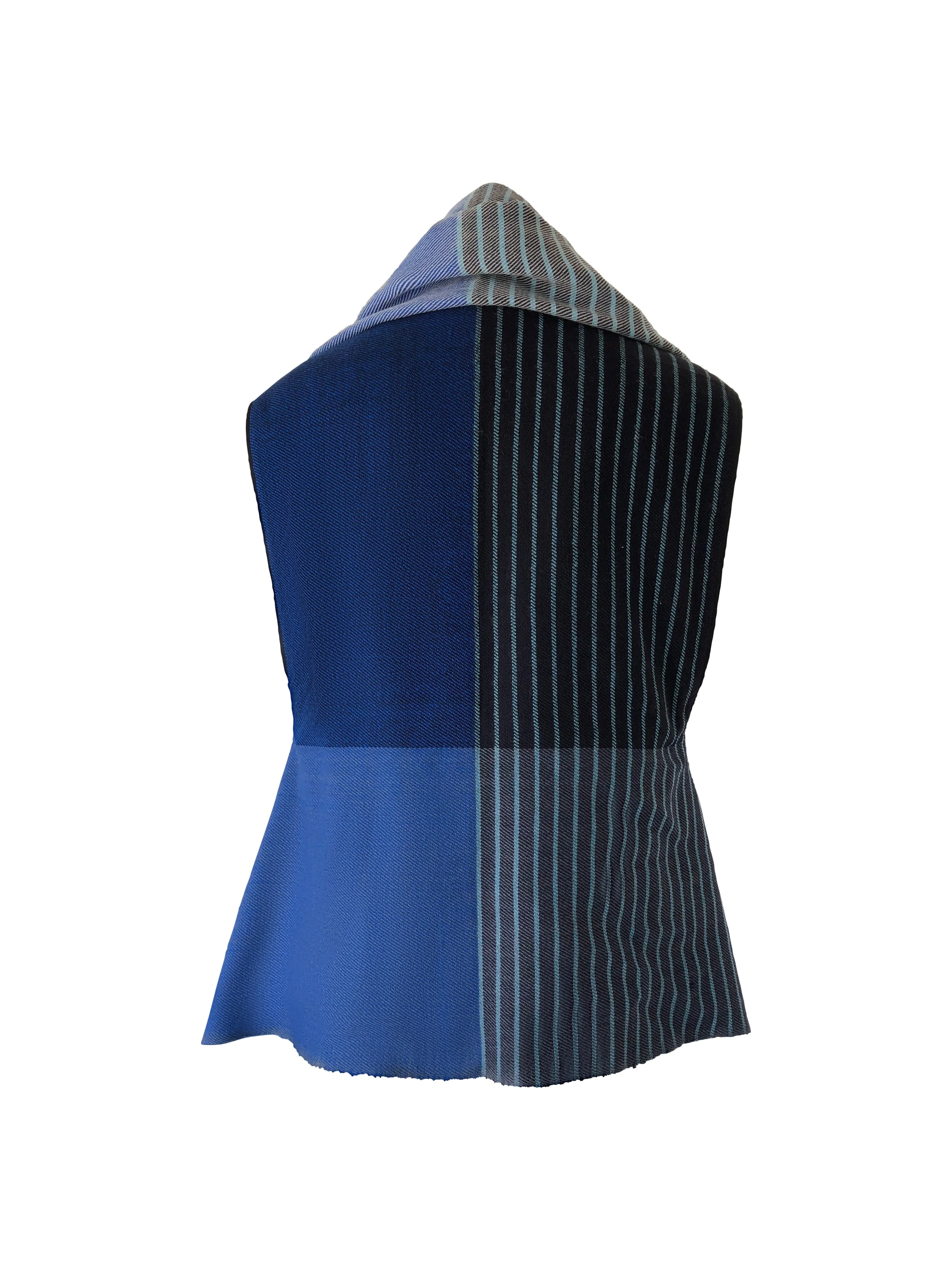 NEW! JULAHAS  Light Wool Cape Fusion Blue