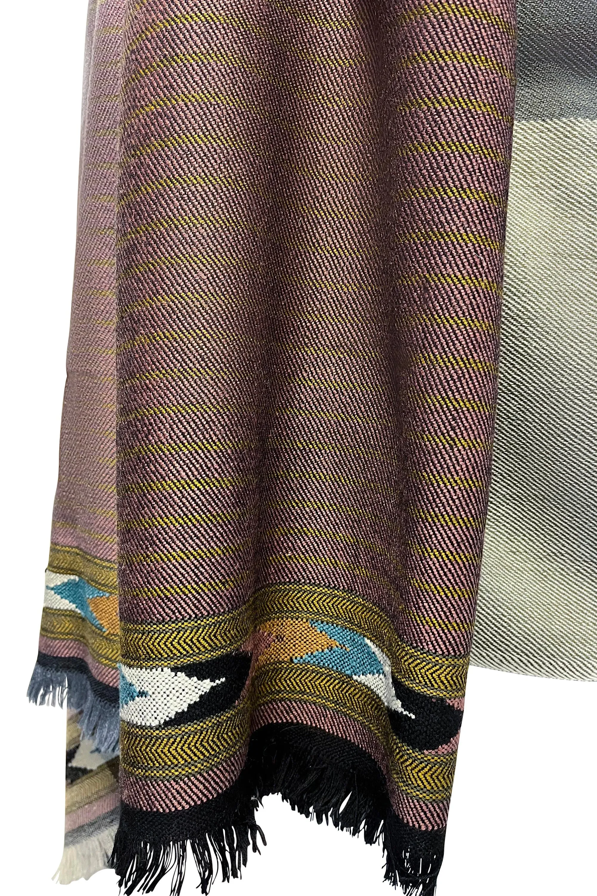 NEW! JULAHAS  Light Wool Cape Fusion Dusty Pink