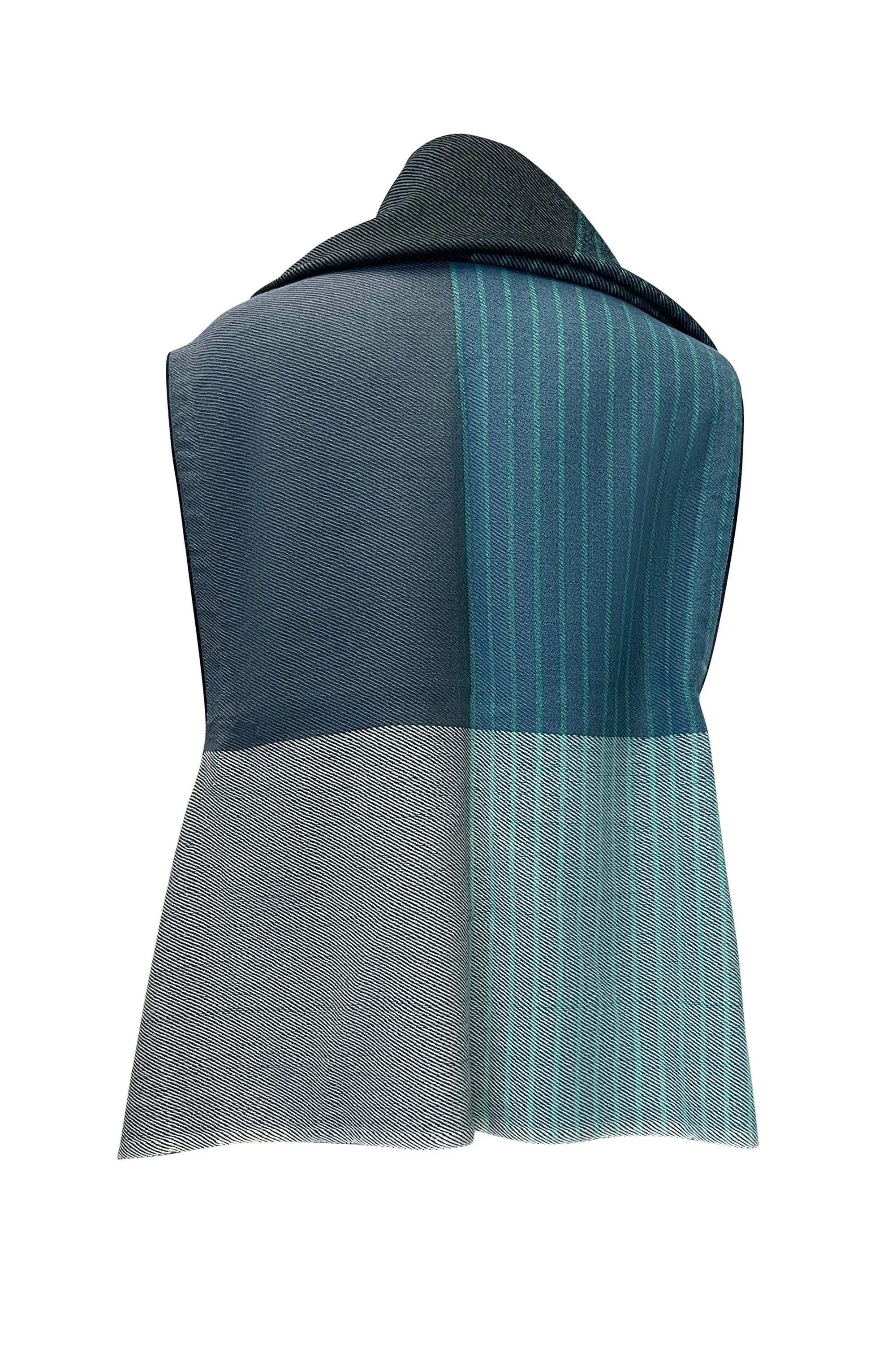 NEW! Light Wool Cape Fusion Teal