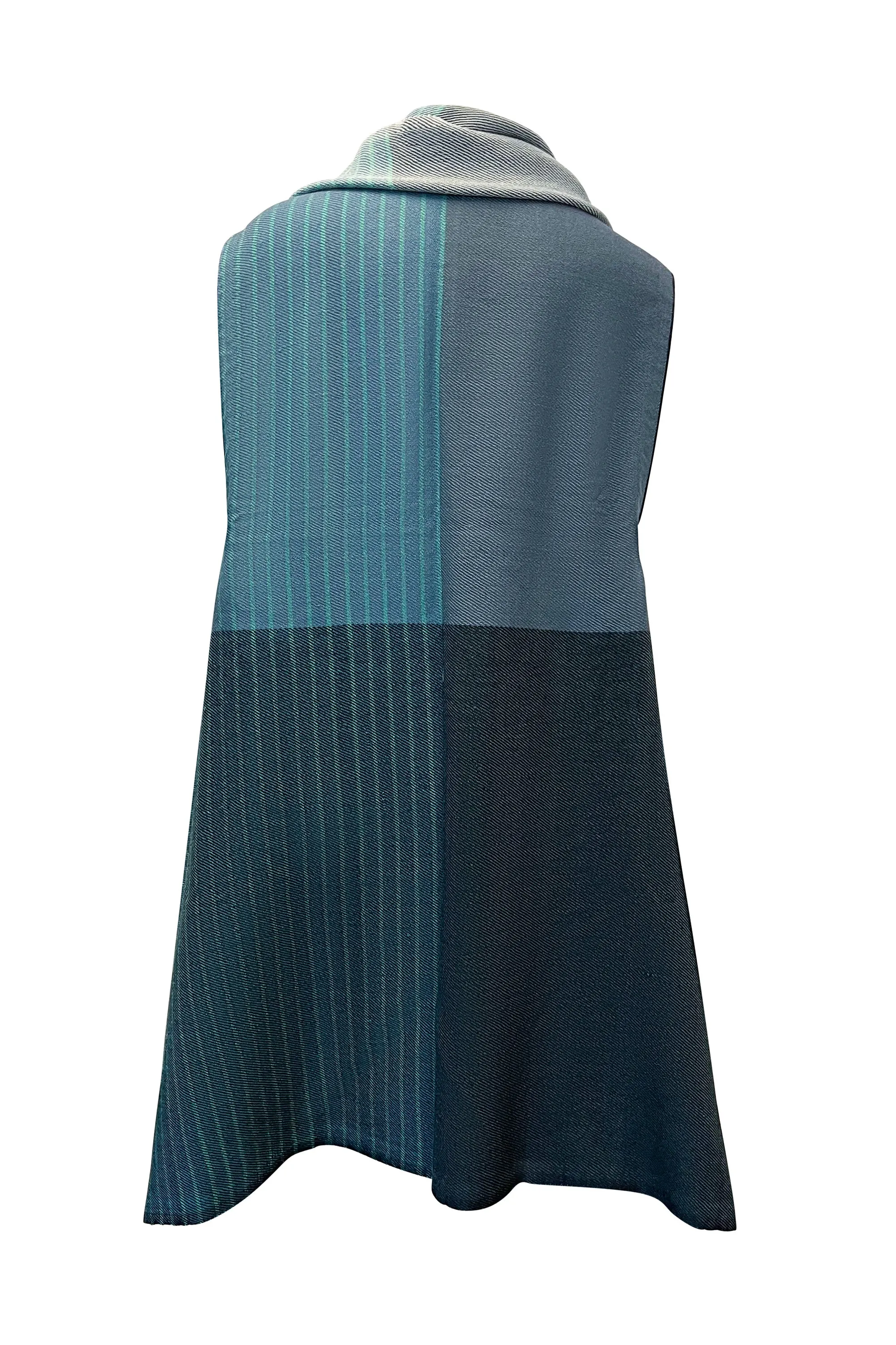 NEW! Light Wool Cape Fusion Teal