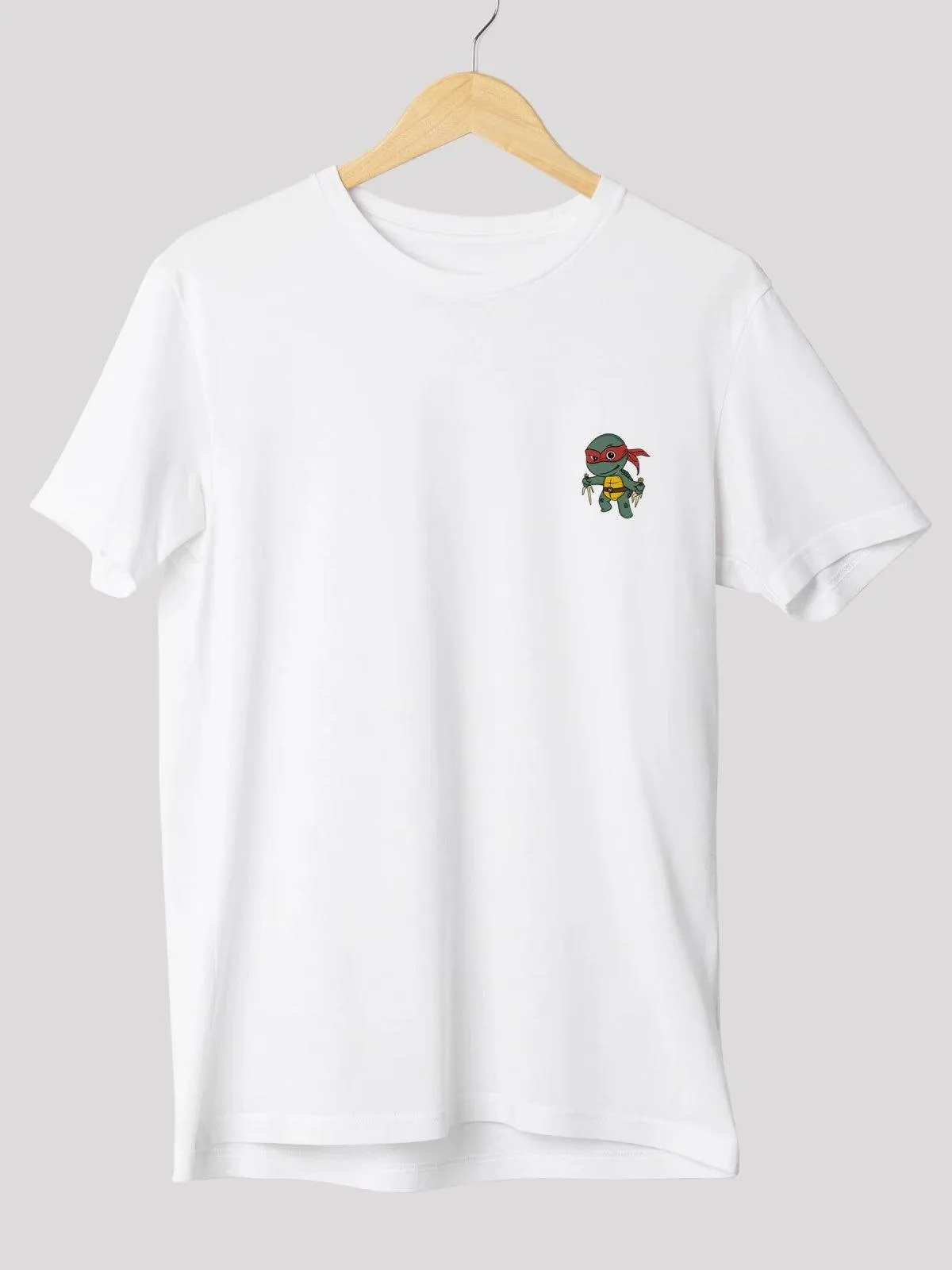 Ninja Turtle White Unisex T-Shirt