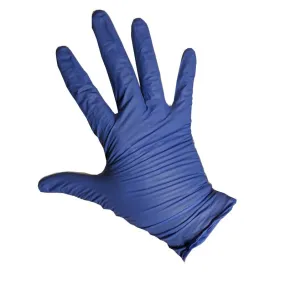 Nitrile Examination Gloves Powder Free, Dark Purple, Micro-Texture Finger Tips, 100/Box