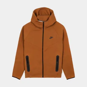 NSW Tech Fleece Windrunner Mens Hoodie (Brown/Black)