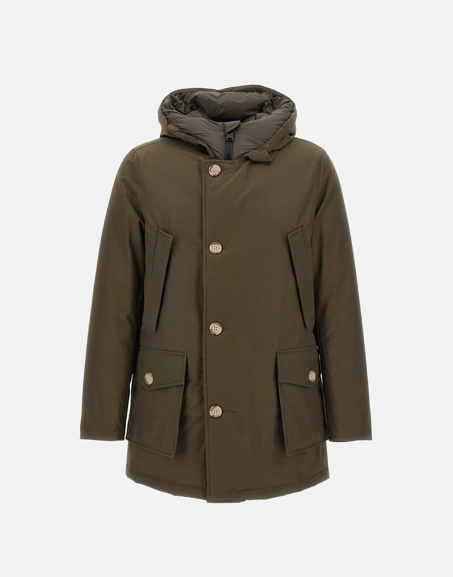 Olive Green Arctic Parka for Men