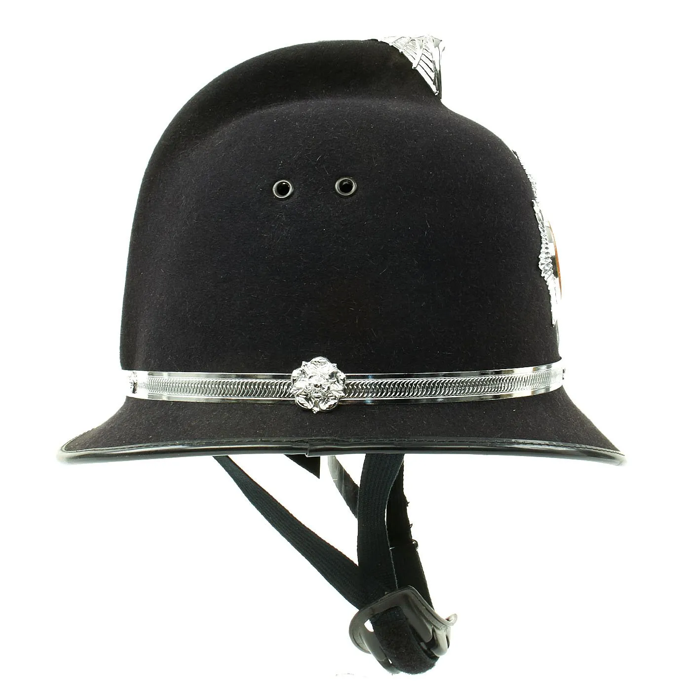 Original British Comb Top Bobby Helmet from the South Wales Police in size 59 - c. 1990