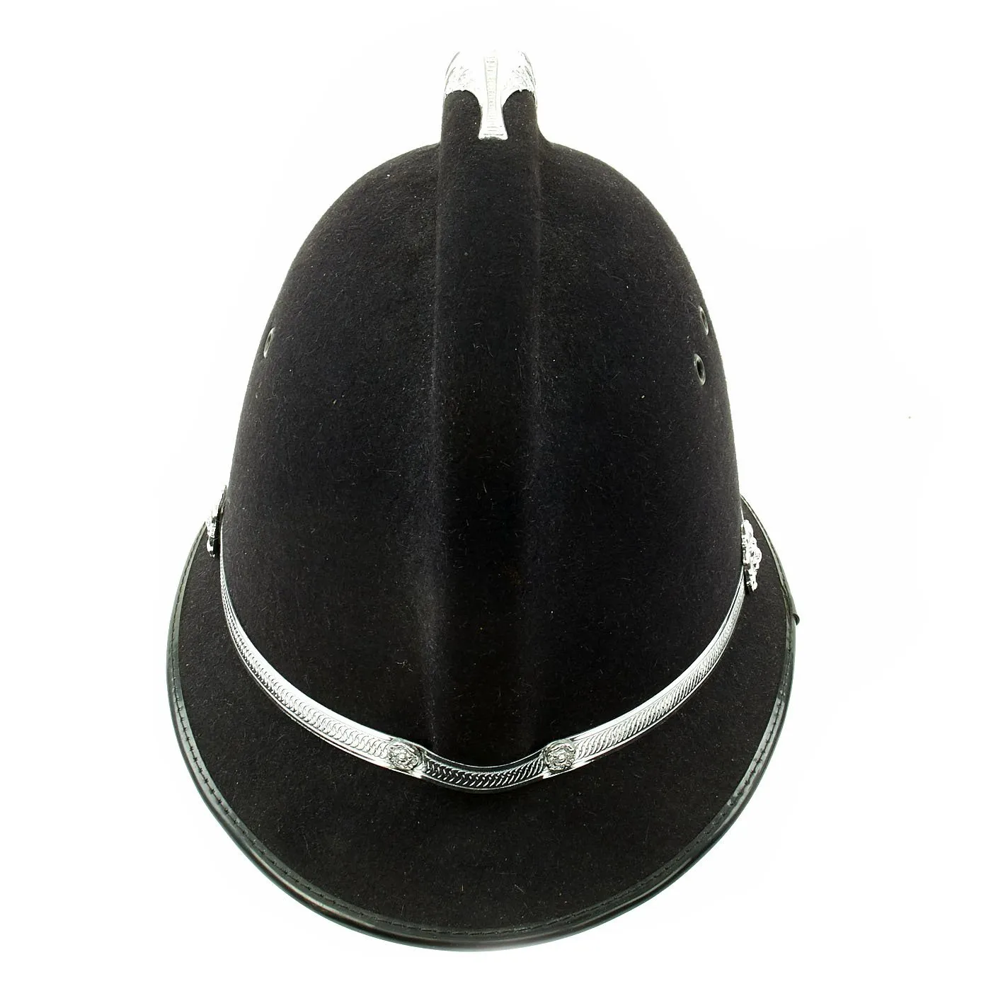 Original British Comb Top Bobby Helmet from the South Wales Police in size 59 - c. 1990