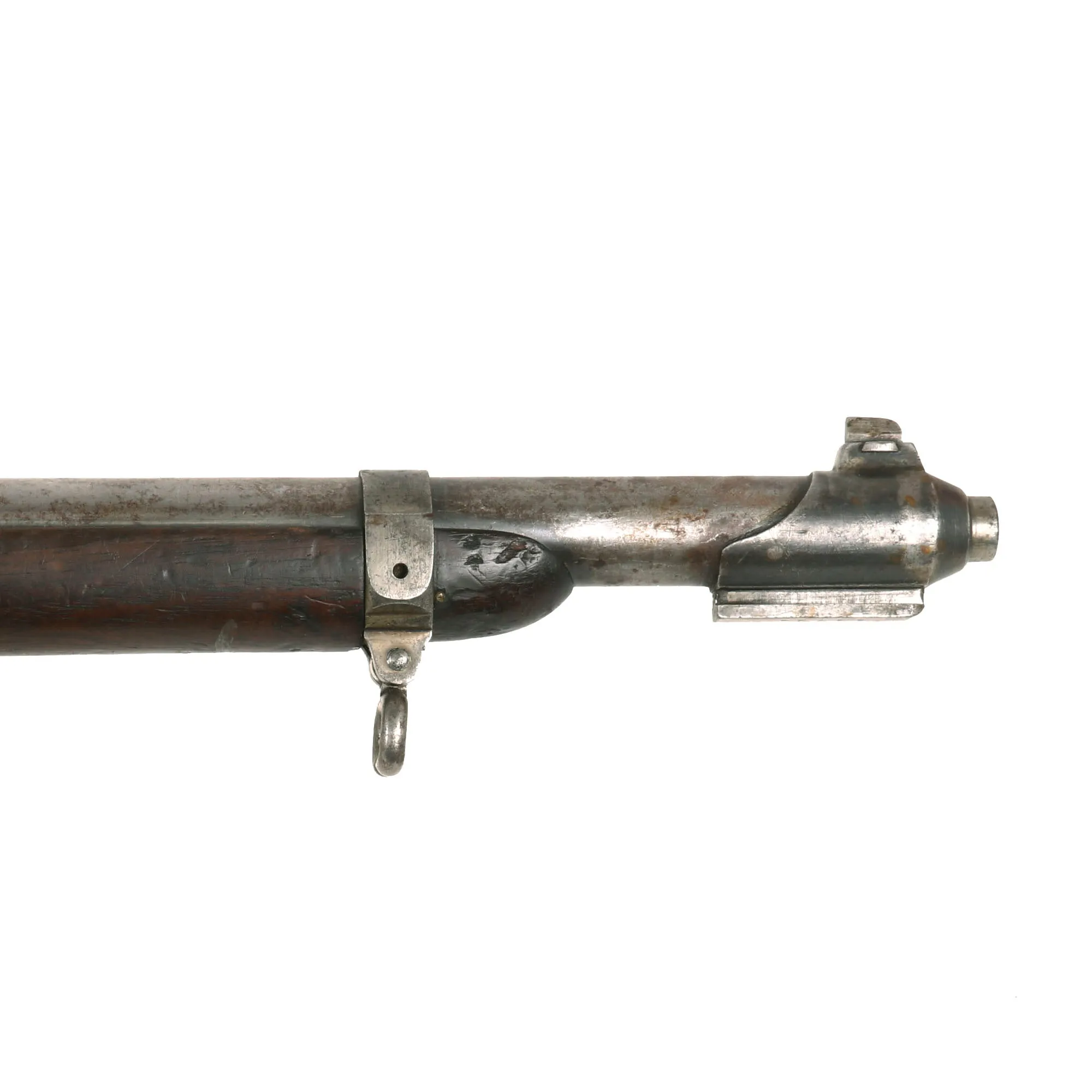 Original Danish Krag–Jørgensen Gevær M/89 Infantry Rifle with Duffle Cut Stock & Bayonet Serial 43734 - Dated 1895