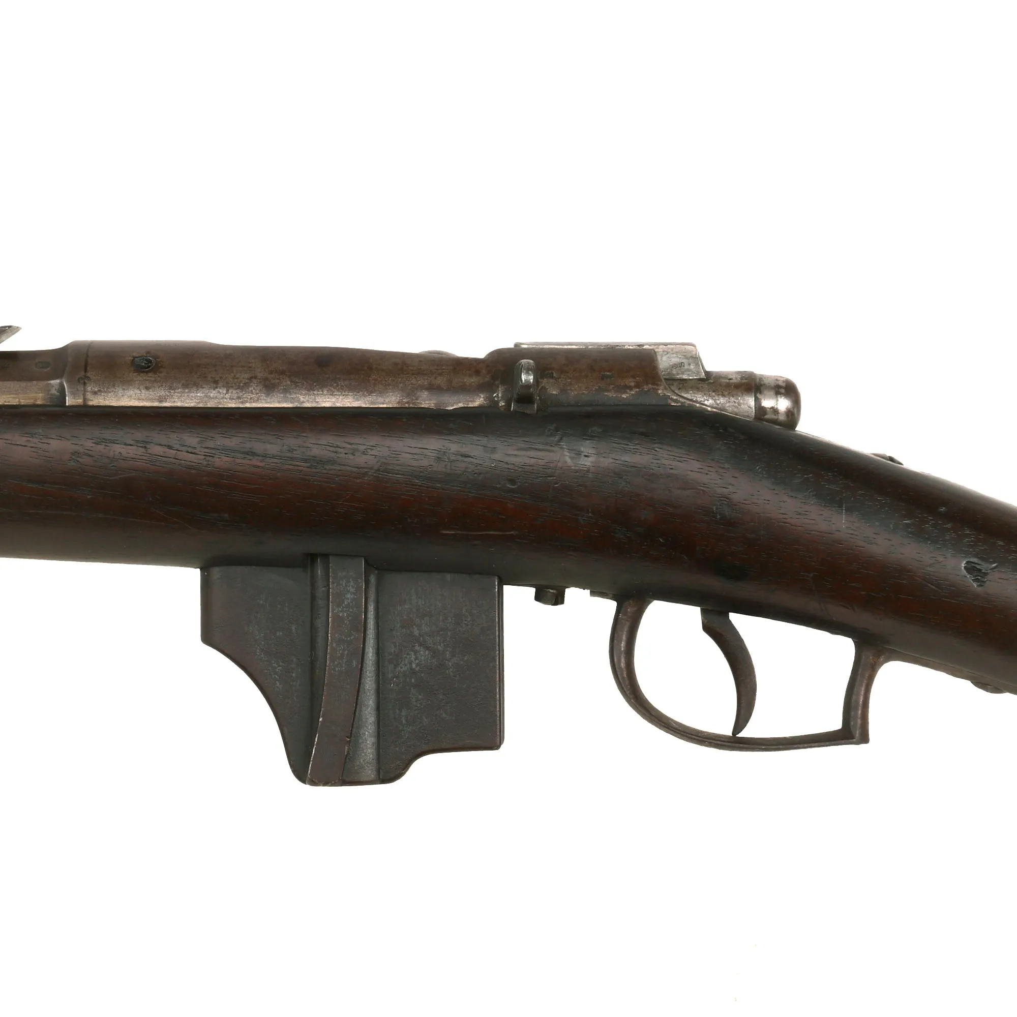 Original Dutch Beaumont-Vitali M1871/88 Bolt Action Magazine Conversion Rifle with Duffle Cut - Dated 1874 & 1890