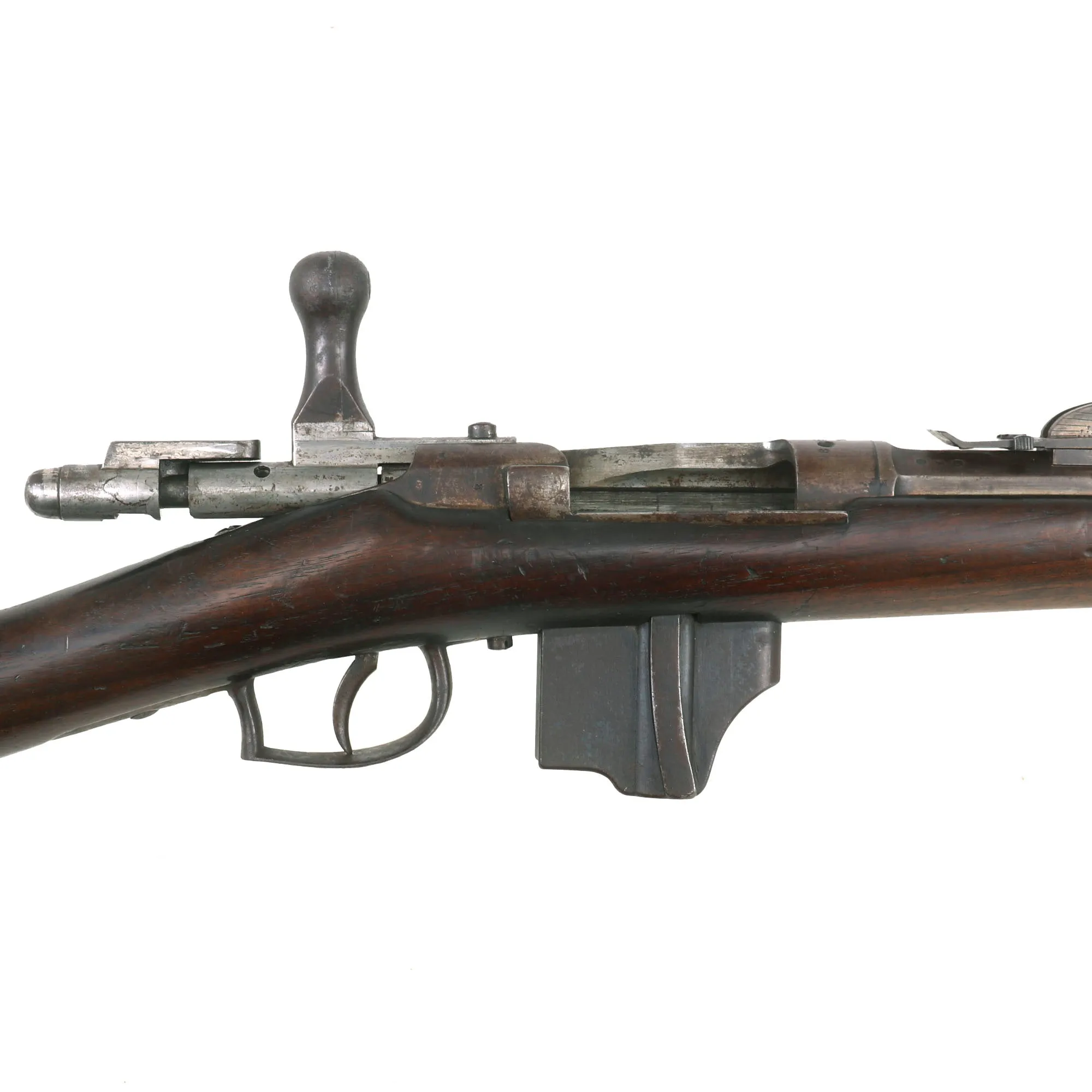 Original Dutch Beaumont-Vitali M1871/88 Bolt Action Magazine Conversion Rifle with Duffle Cut - Dated 1874 & 1890