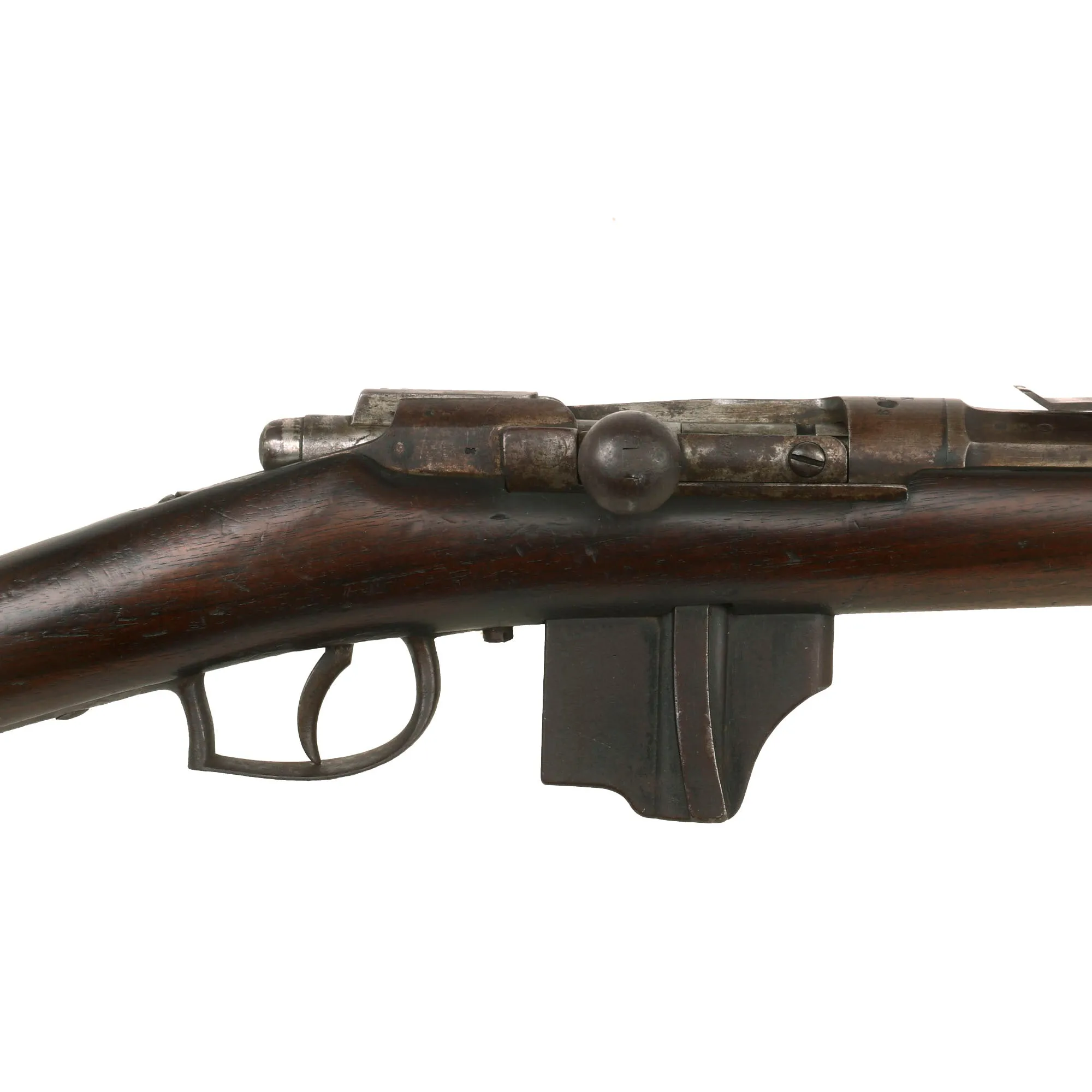 Original Dutch Beaumont-Vitali M1871/88 Bolt Action Magazine Conversion Rifle with Duffle Cut - Dated 1874 & 1890