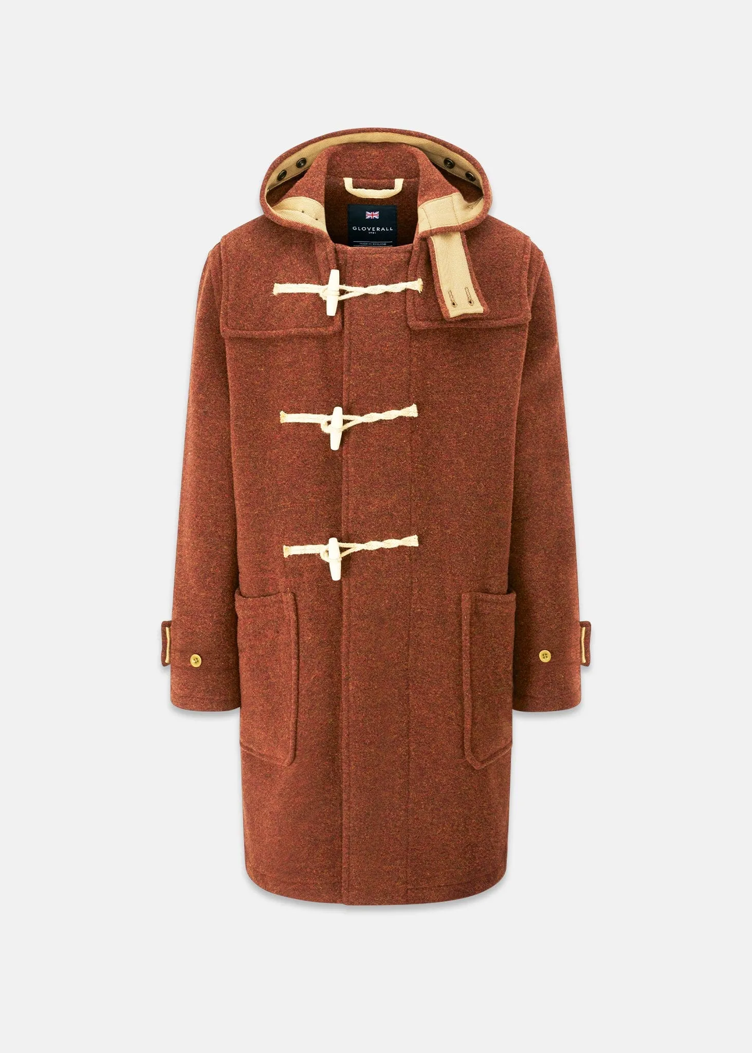 Original Monty Duffle Coat Rust