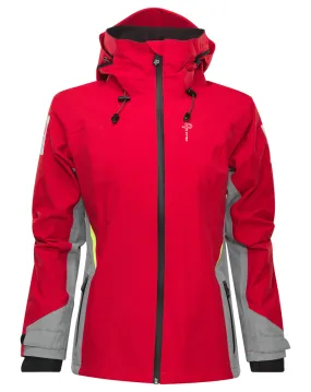 Pelle P Womens Challenge Race Waterproof Sailing Jacket Red