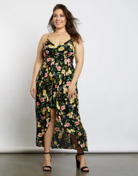 Plus Size Floral Days Maxi Dress