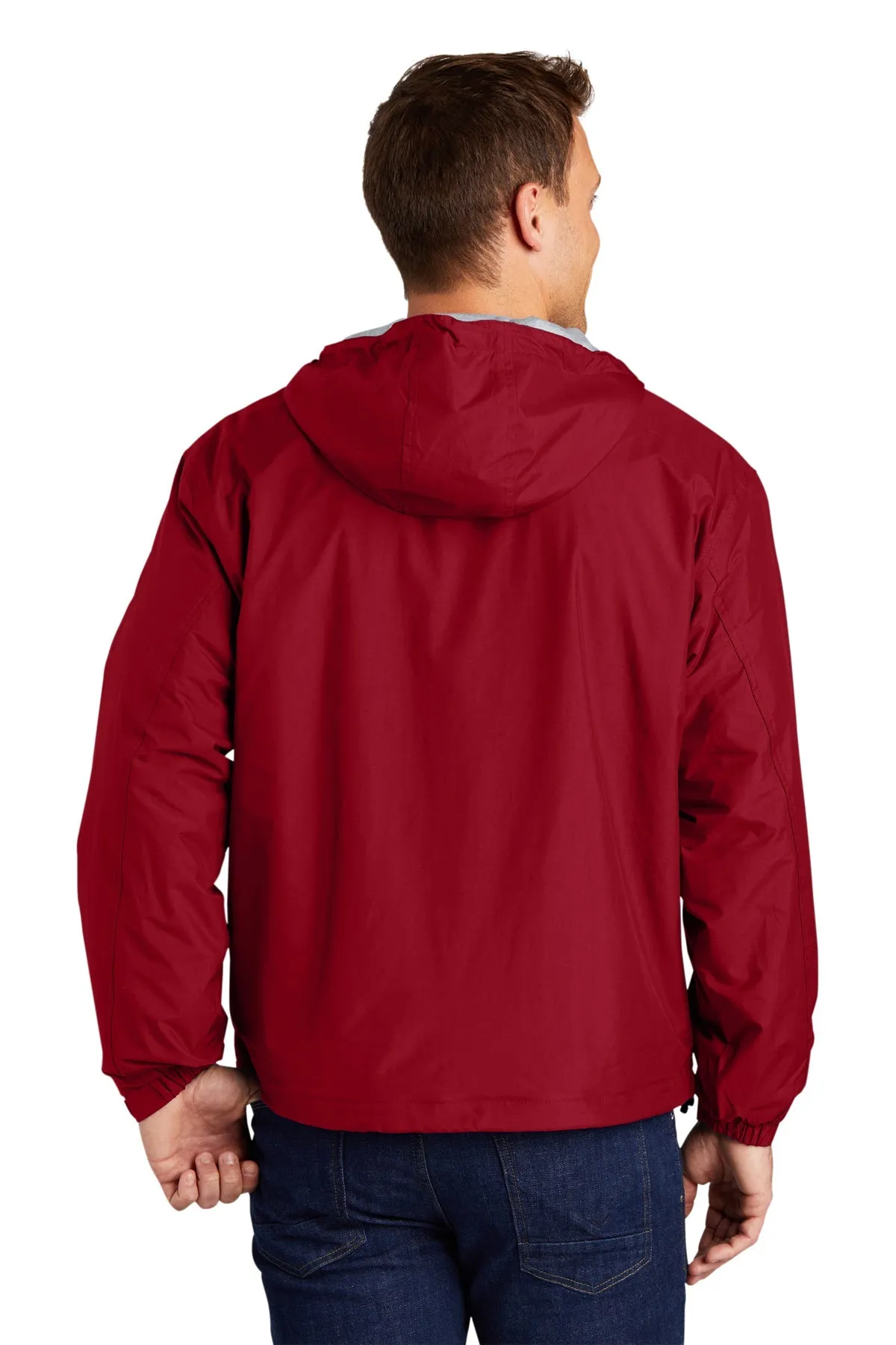 Port Authority Customized Team Jackets, Red/Light Oxford