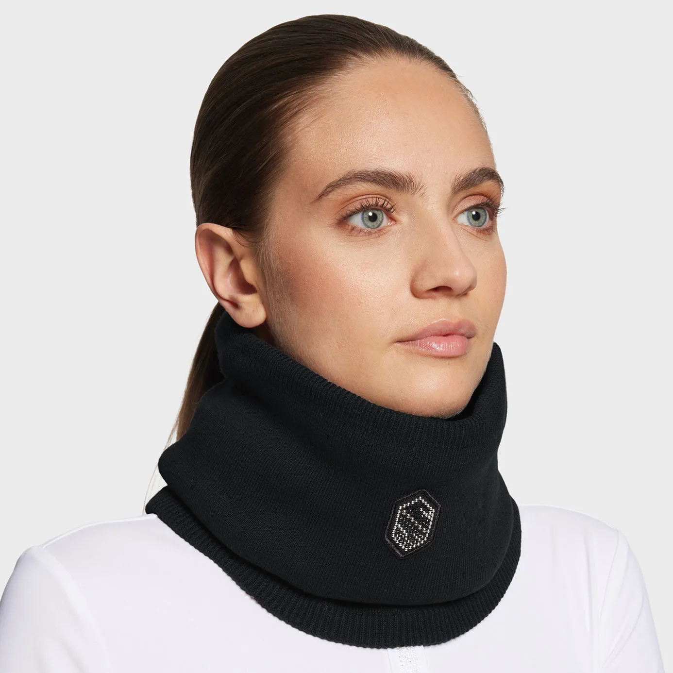 Samshield Neck Warmer Pearl - Black