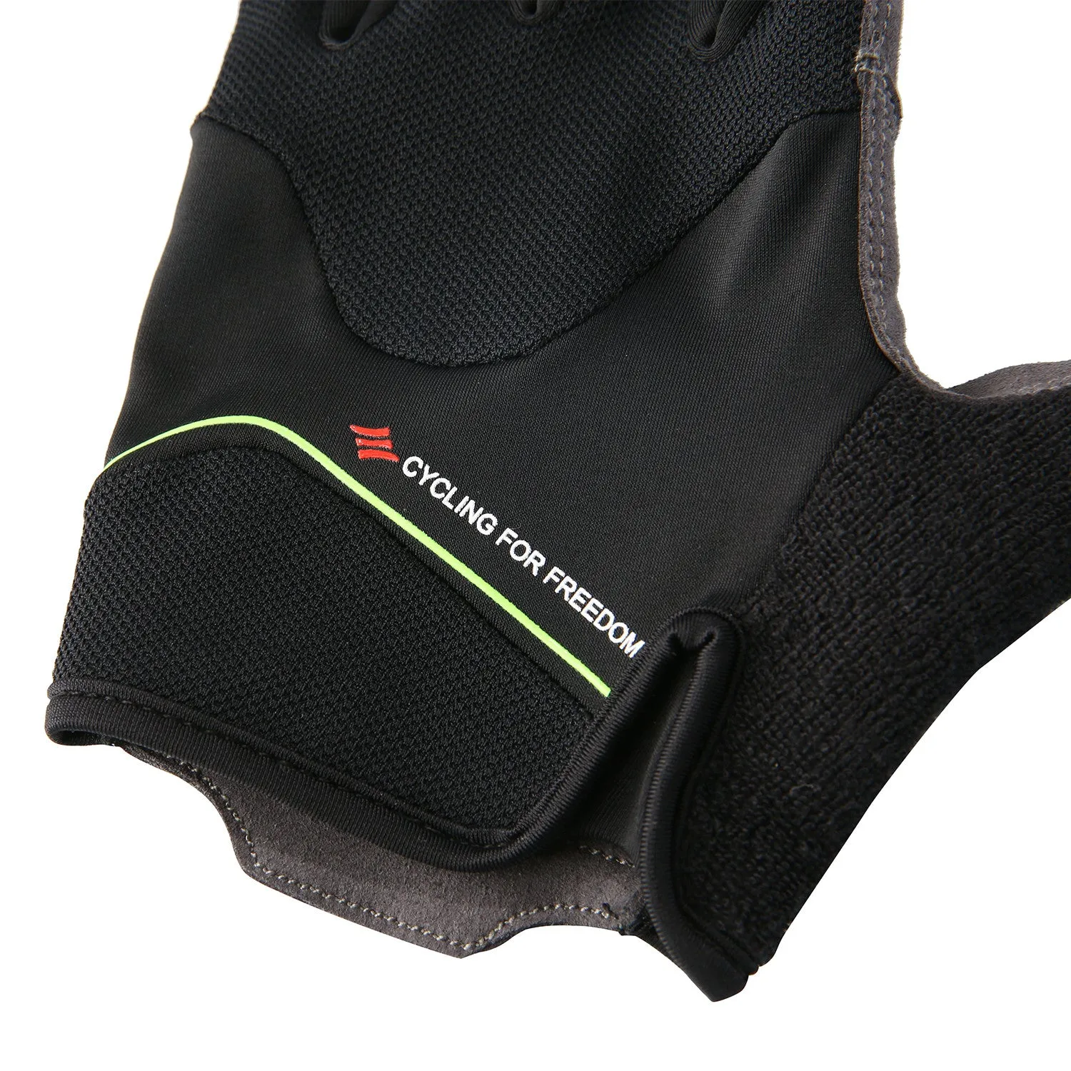 Santic Nicolai Men Black Cycling Gloves