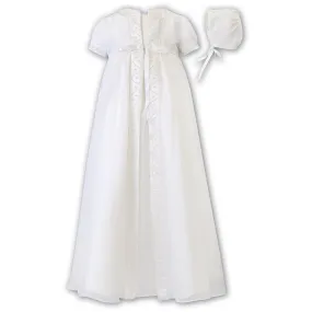 Sarah Louise - Ivory Christening dress / robe, coat & bonnet