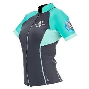 ScubaPro Women's 1.5mm Everflex Short Sleeve Top Rash Guard