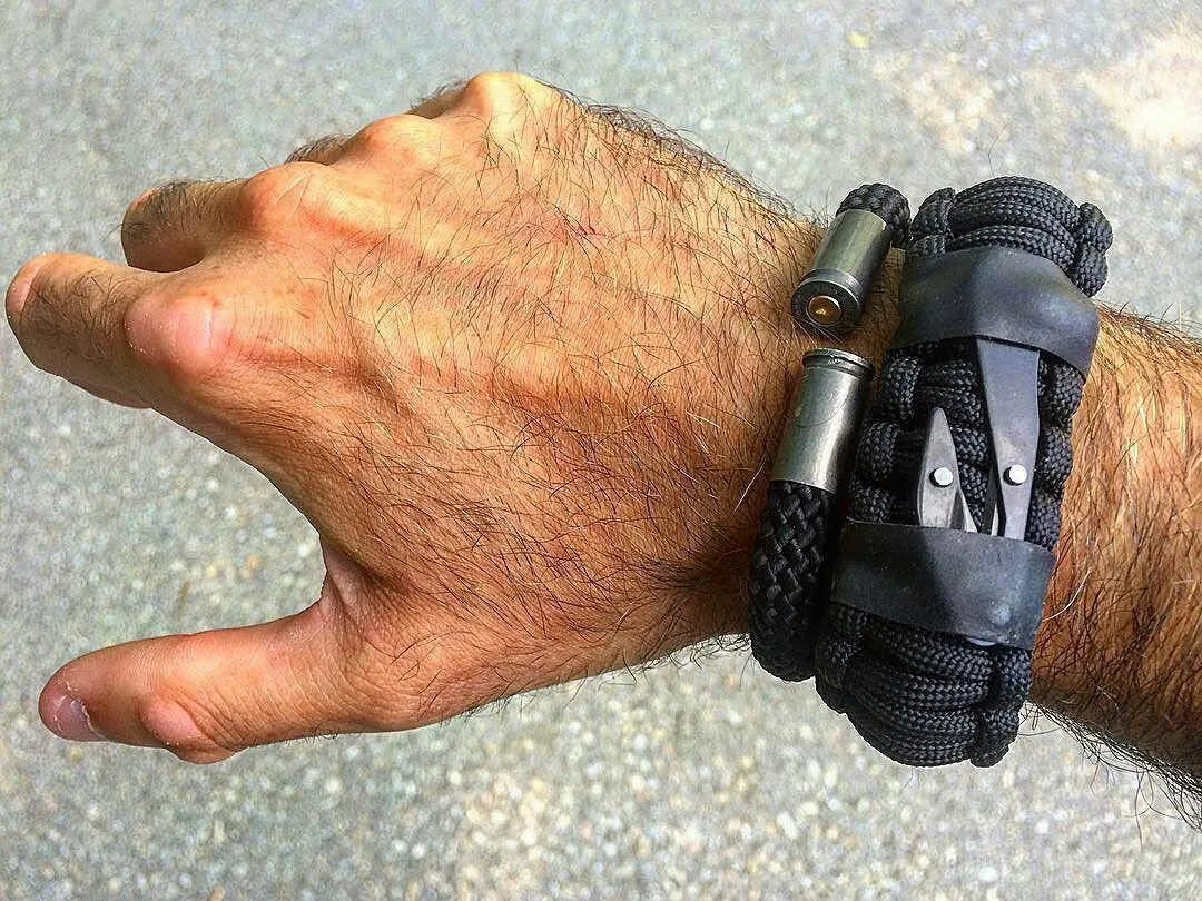 SERE Sidekick- Tactical Survival Paracord Bracelet to Evade, Resist & Escape.