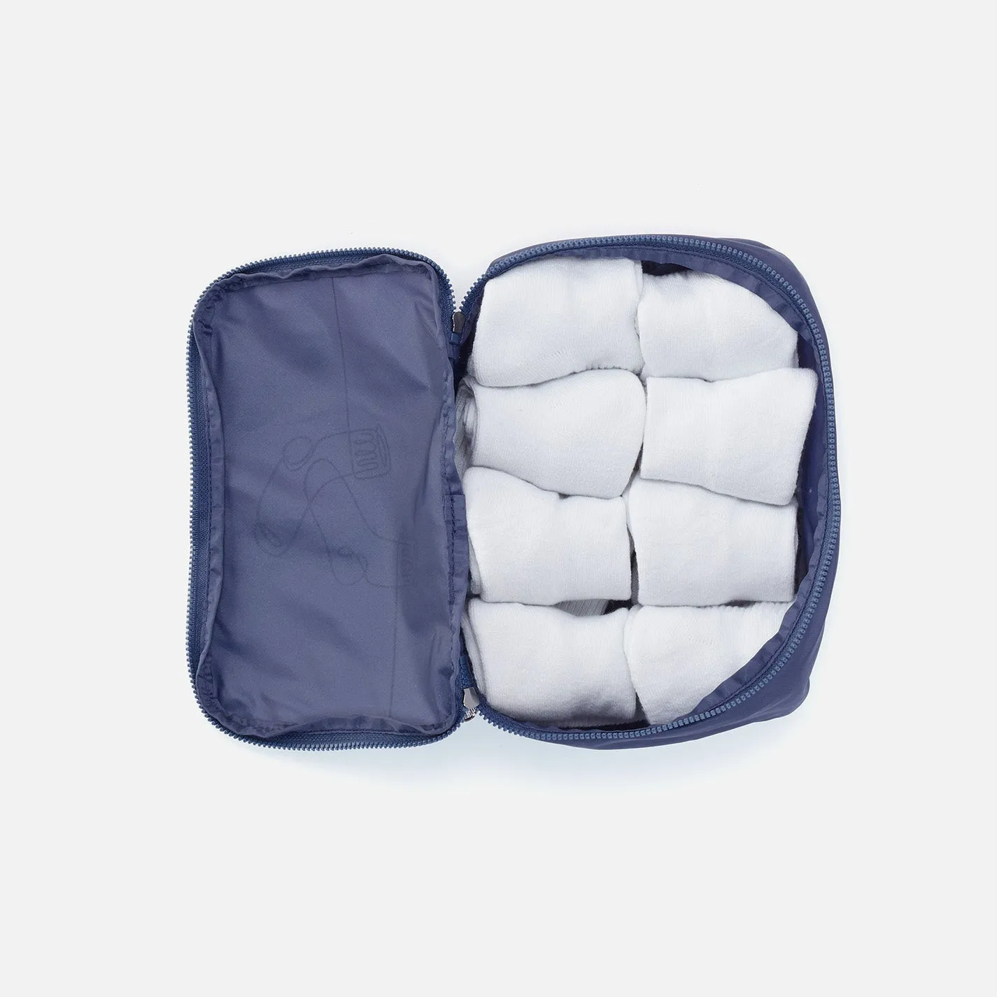 SET TO GO Packing Cube Small in CaRefiber recycled nylon - Dune