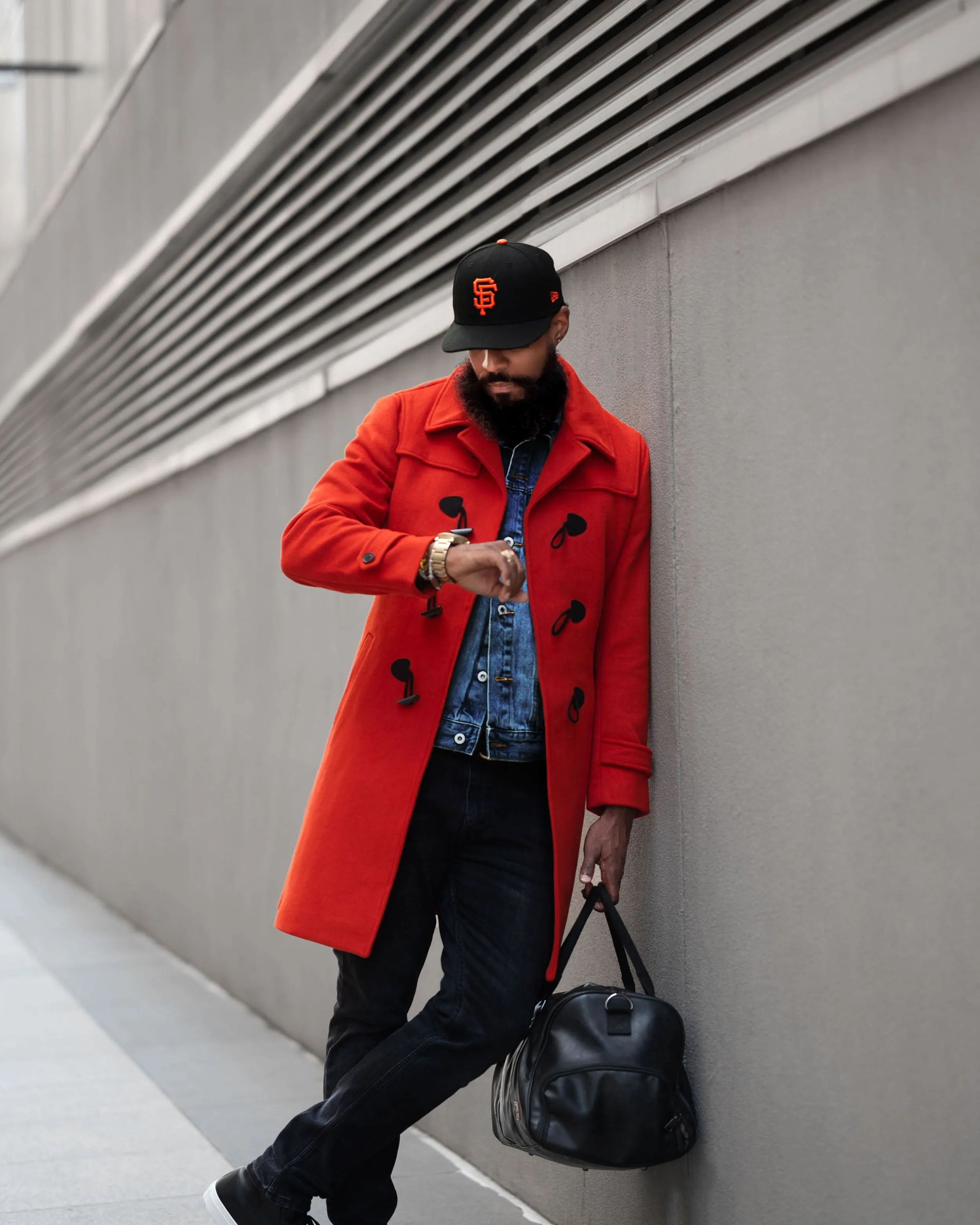 SG Duffle Coat – Blood Orange