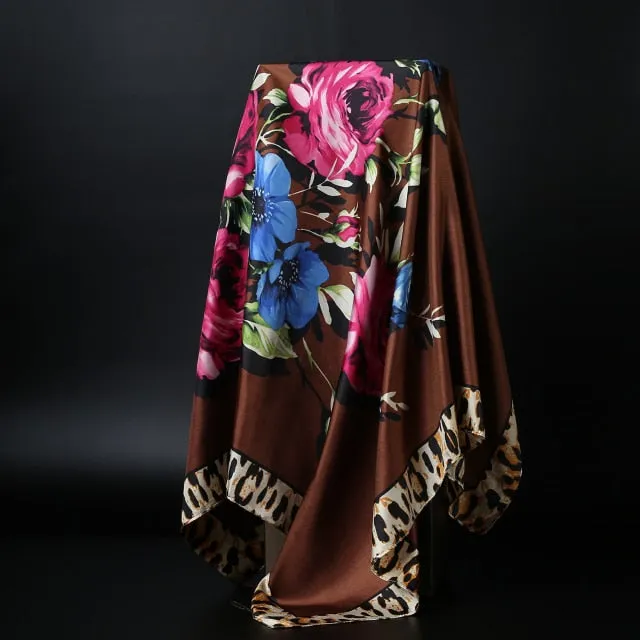 Silk Luxury Satin Muslimah Silk Hijab