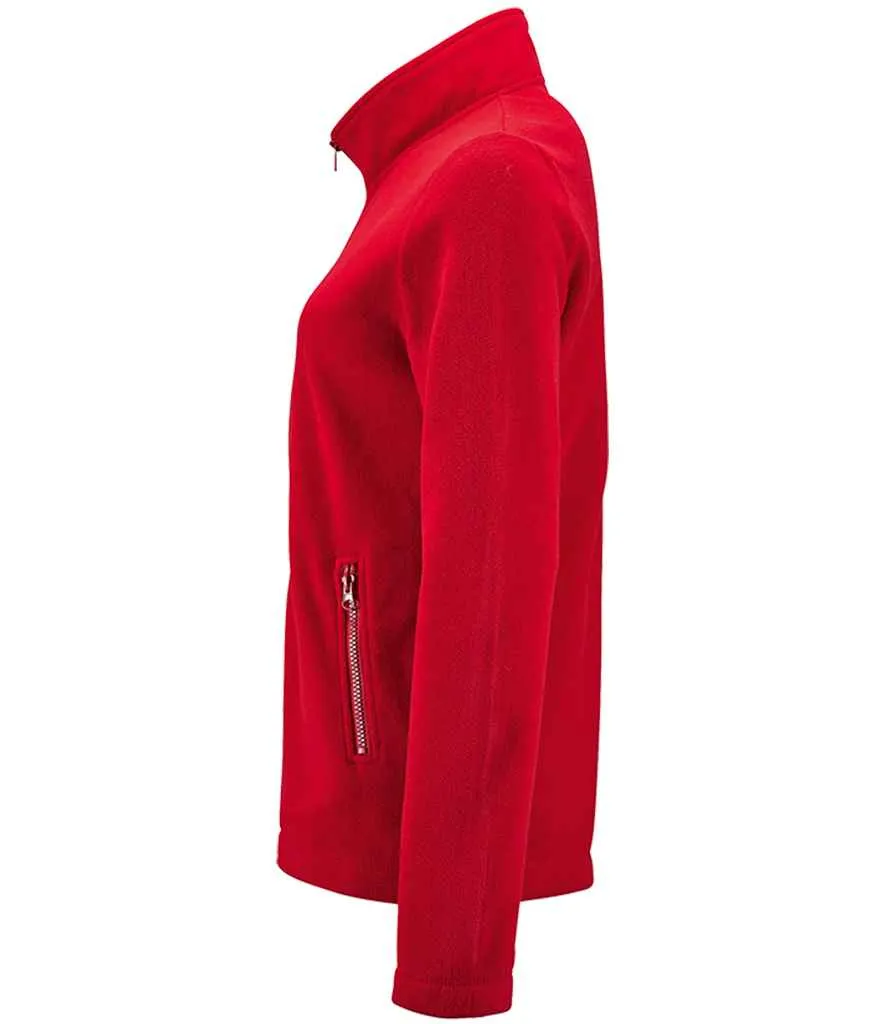 SOL'S Ladies Norman Fleece Jacket | Red