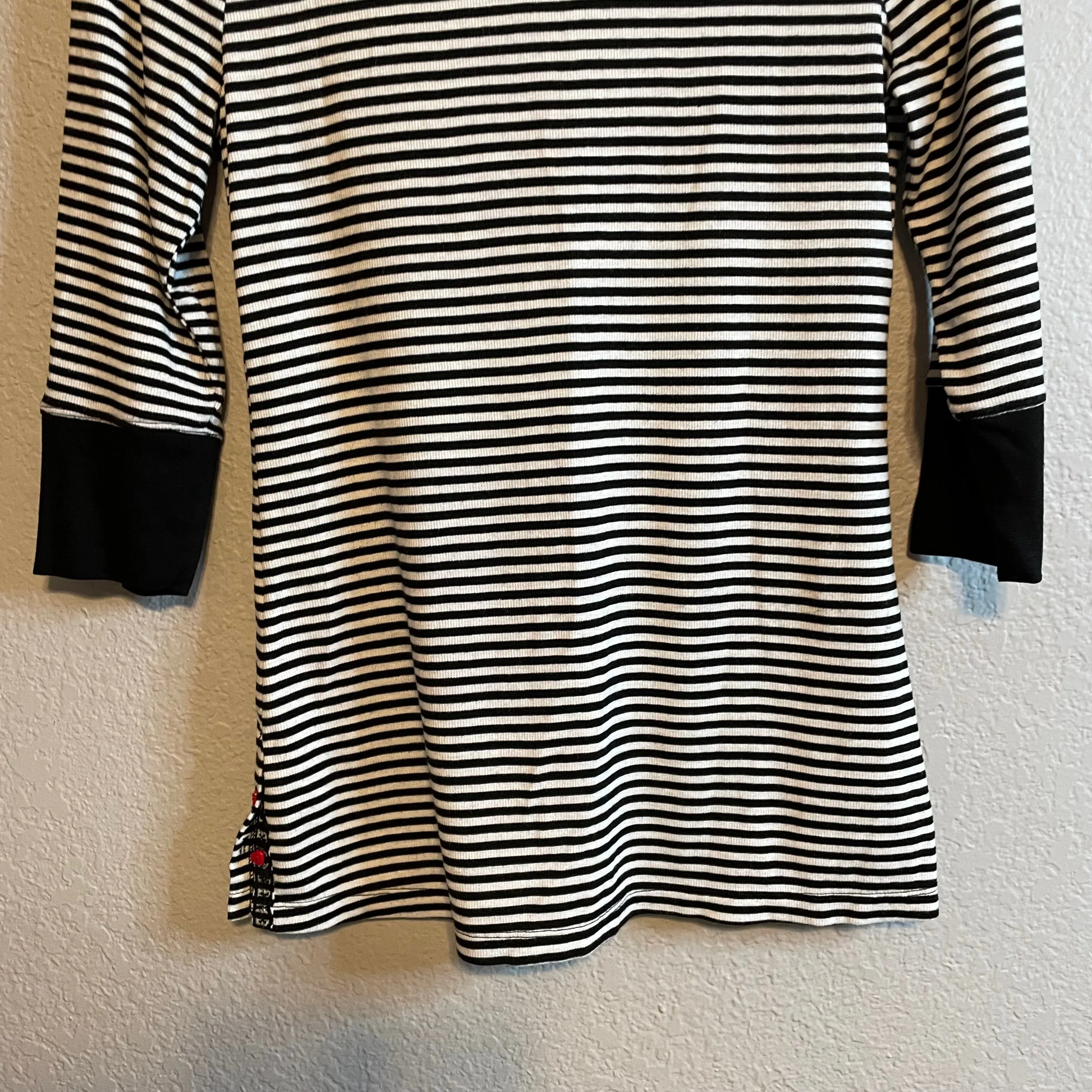 Striped Thermal Sleep Shirt