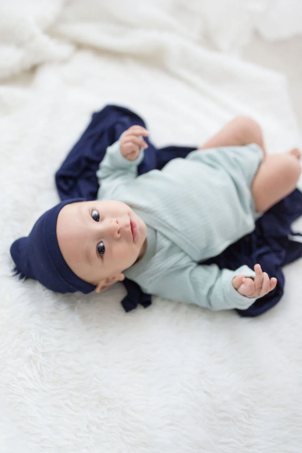 Stroller Society Swaddle Blanket Set - Navy