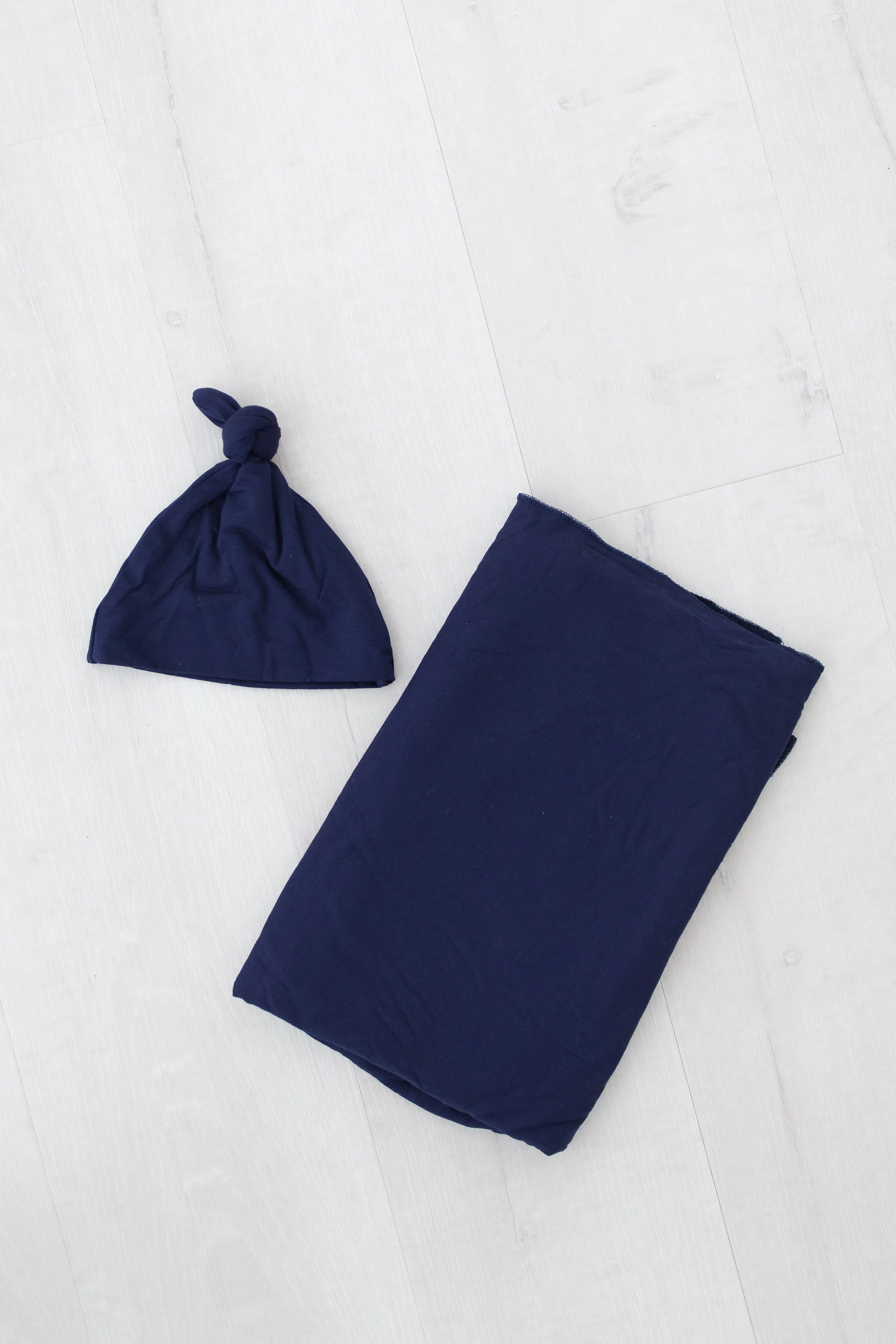 Stroller Society Swaddle Blanket Set - Navy